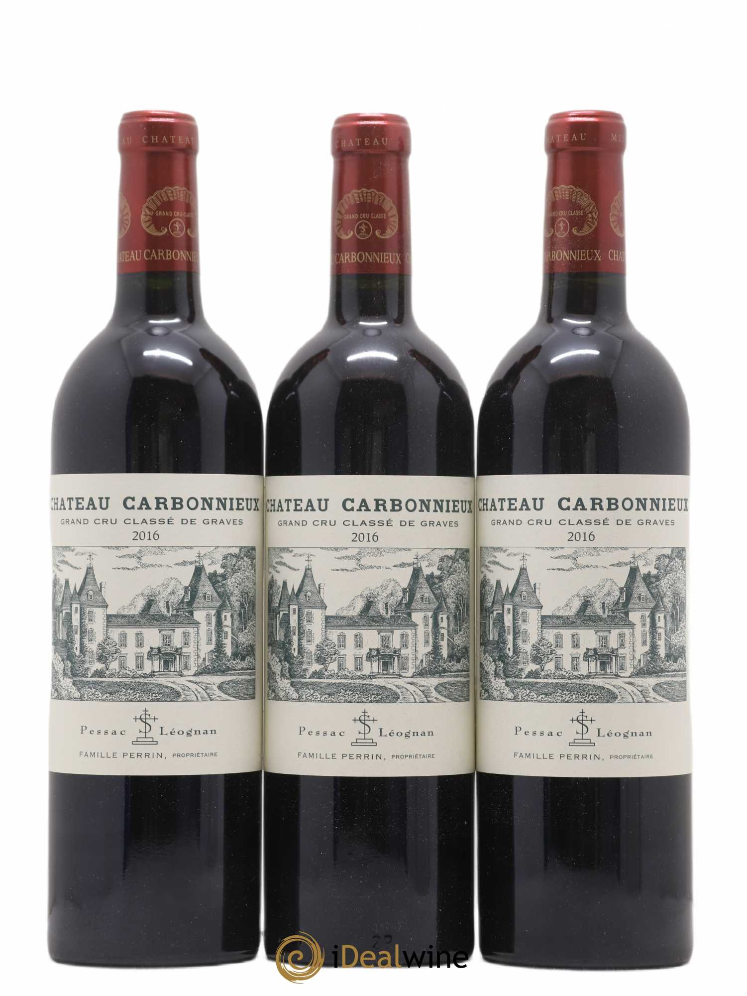 Château Carbonnieux Cru Classé de Graves 2016 - Lot de 6 bouteilles - 2