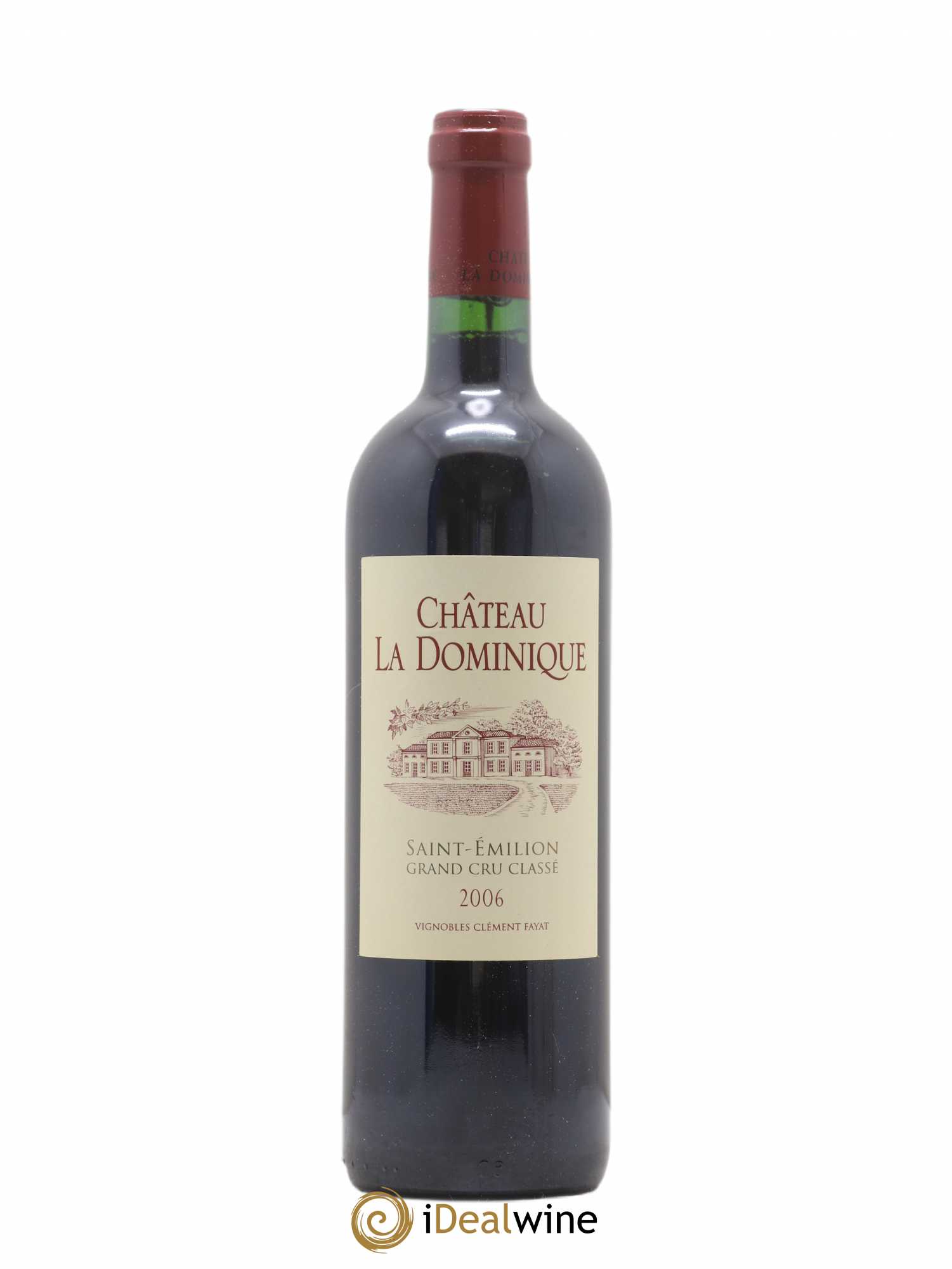 Château la Dominique Grand Cru Classé 2006 - Lot de 1 bouteille - 0