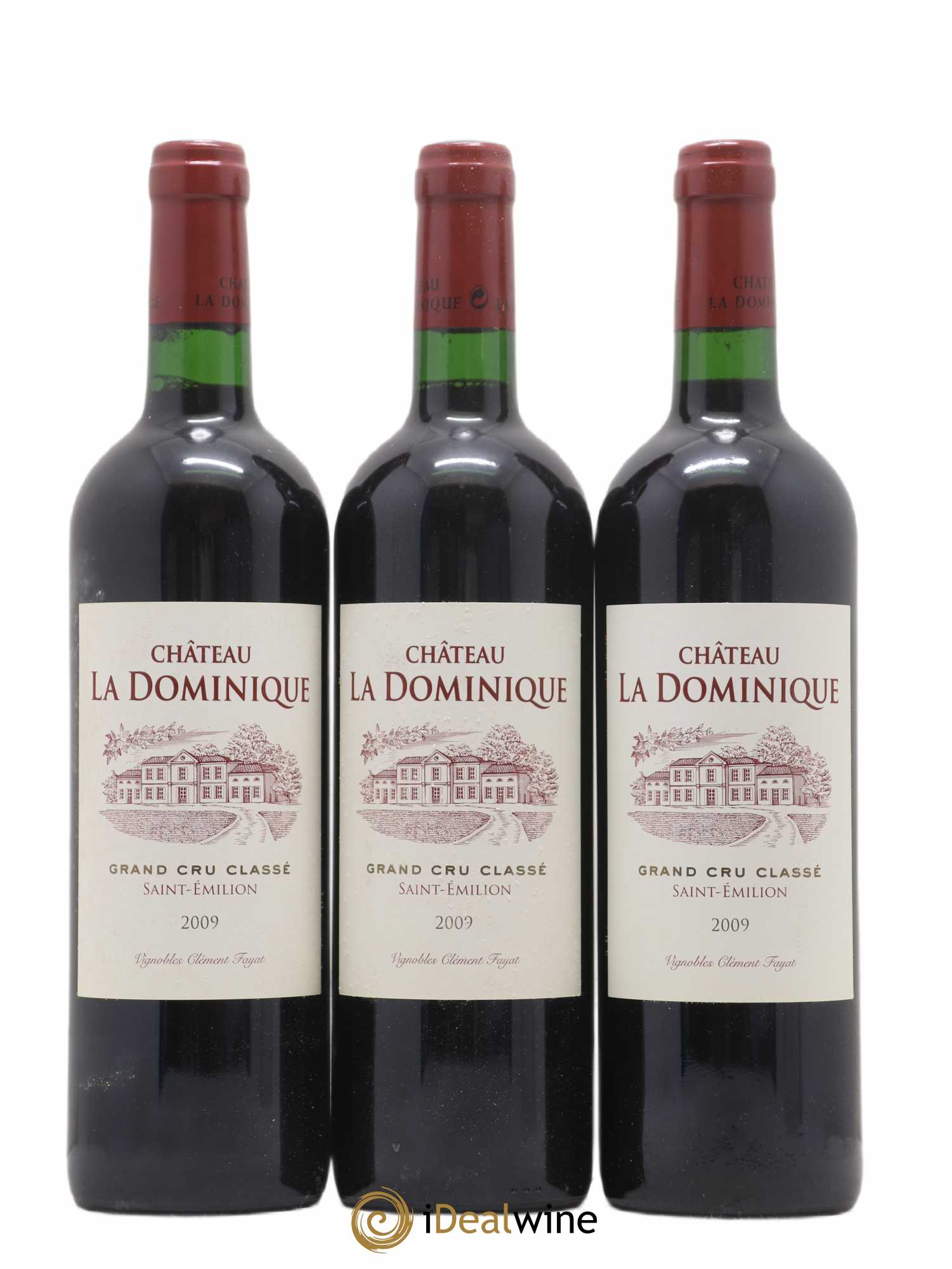 Château la Dominique Grand Cru Classé 2009 - Lot de 6 bouteilles - 2