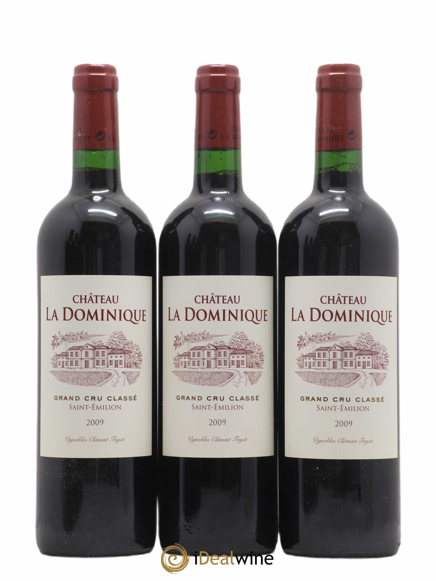 Château la Dominique Grand Cru Classé 2009 - Lot de 6 bouteilles - 2