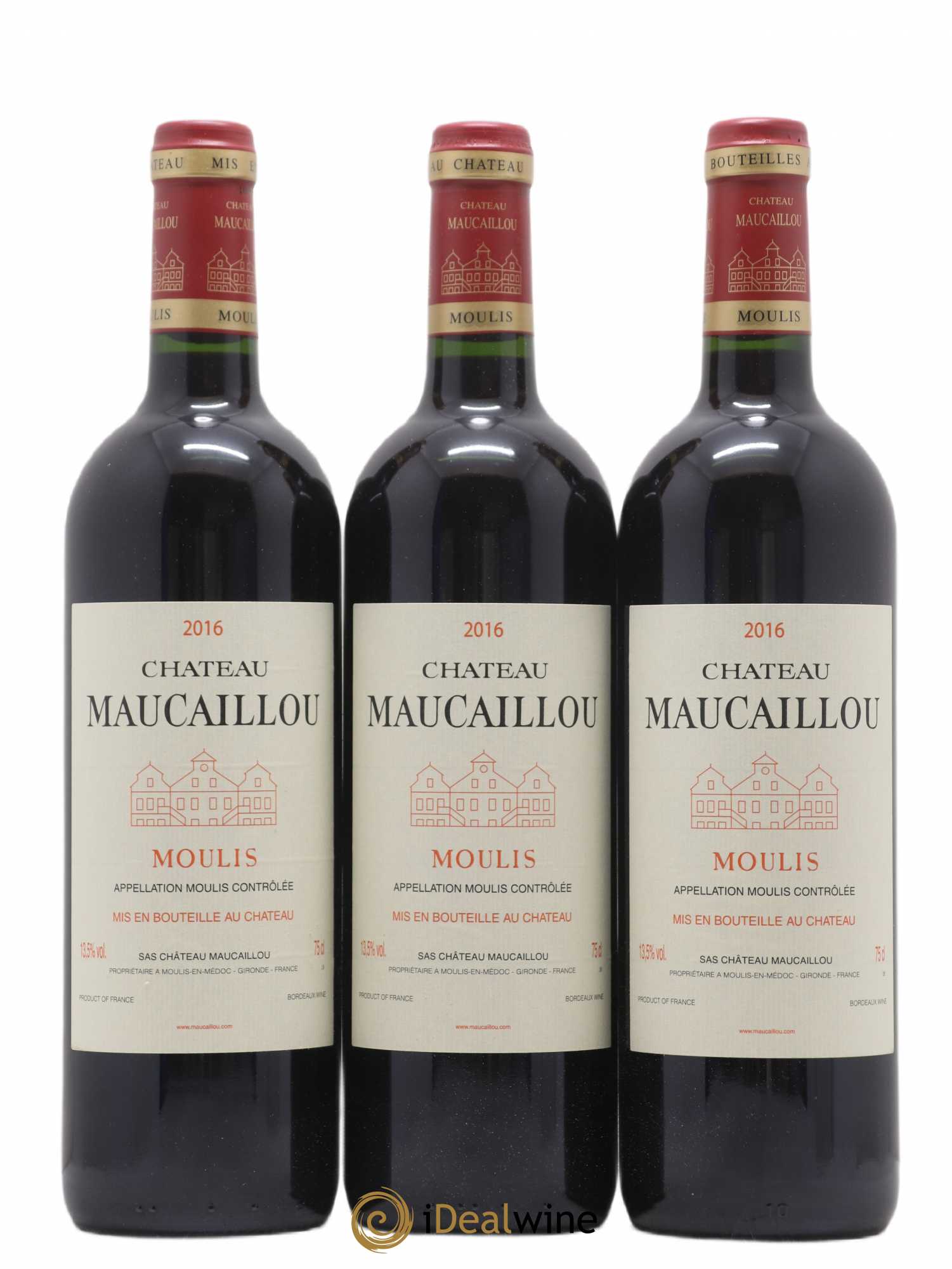 Château Maucaillou 2016 - Lot de 6 bouteilles - 2