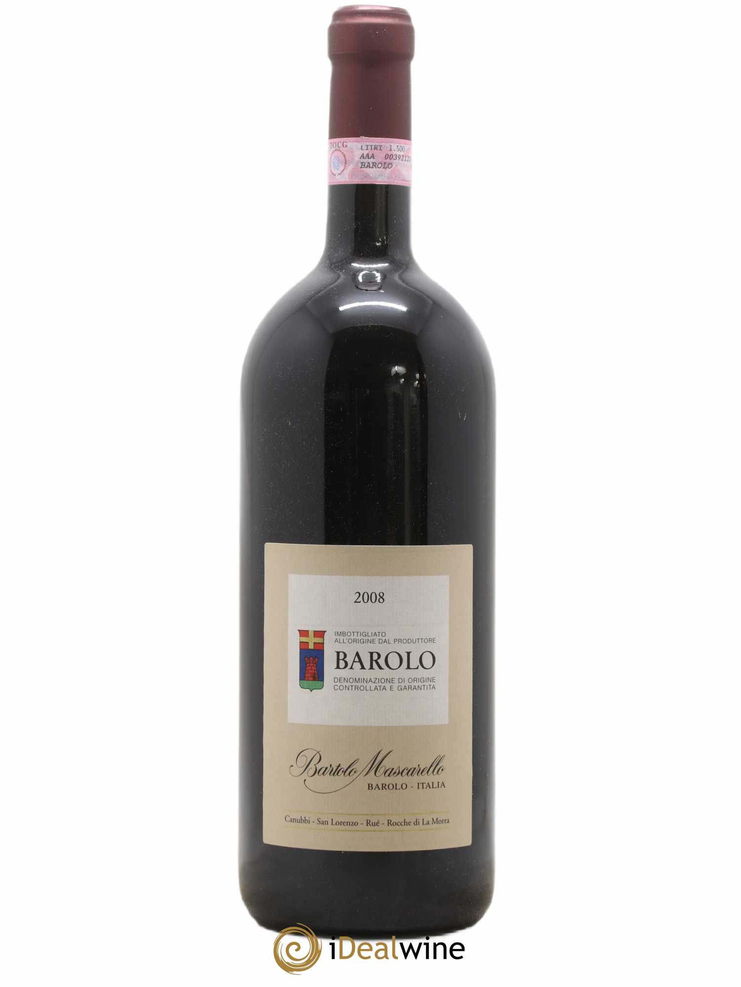 Barolo DOCG Bartolo Mascarello 2008 - Lot de 1 magnum - 0