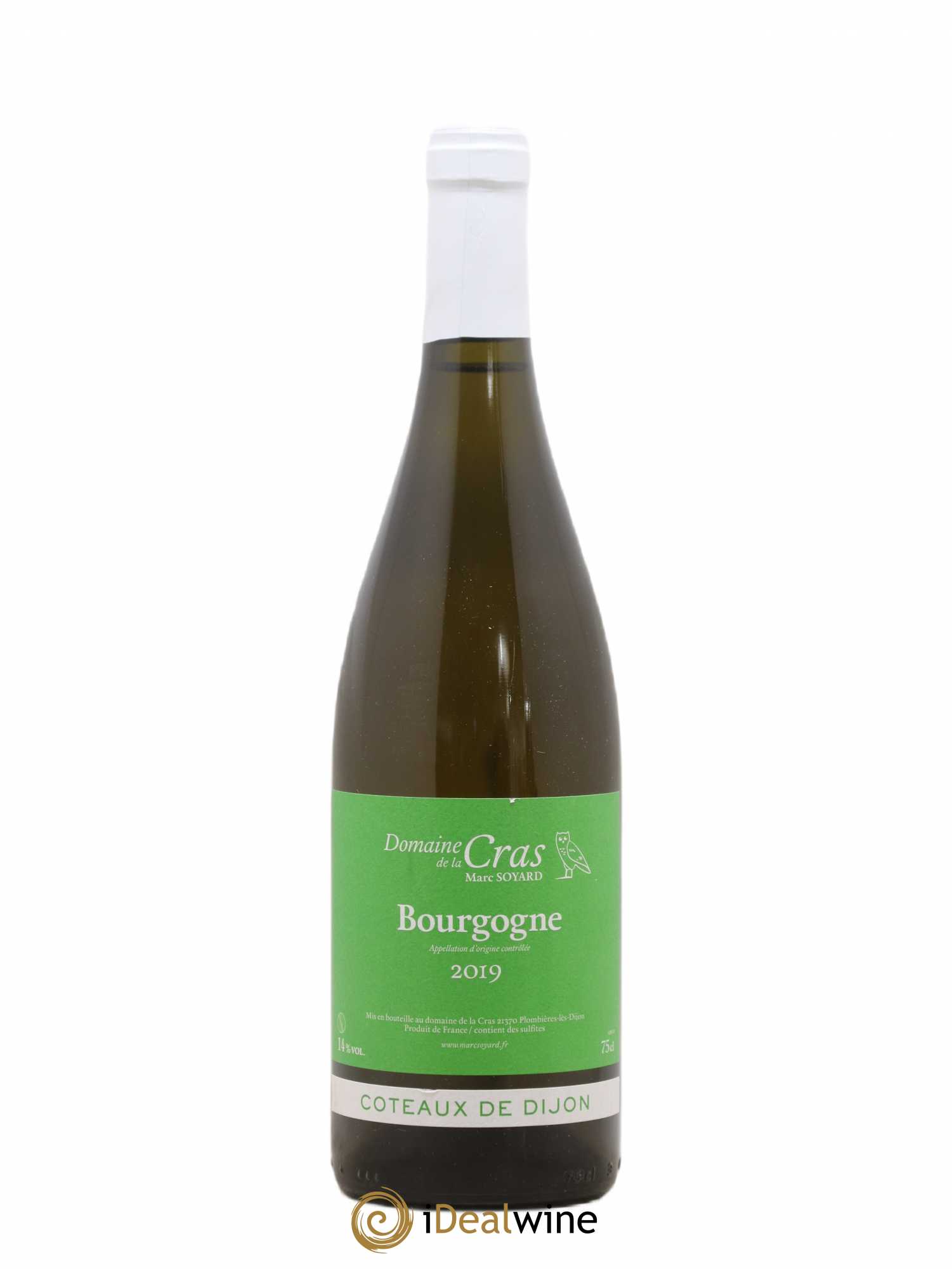 Coteaux de Dijon Domaine de la Cras - Marc Soyard Domaine de la Cras 2019 - Posten von 1 Flasche - 0