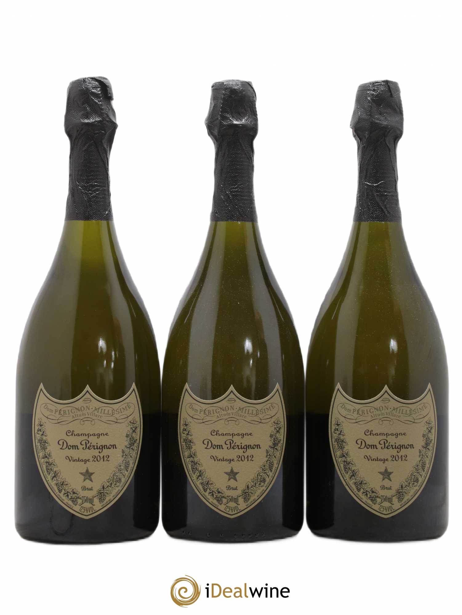 Brut Dom Pérignon 2012 - Lot de 3 bouteilles - 0