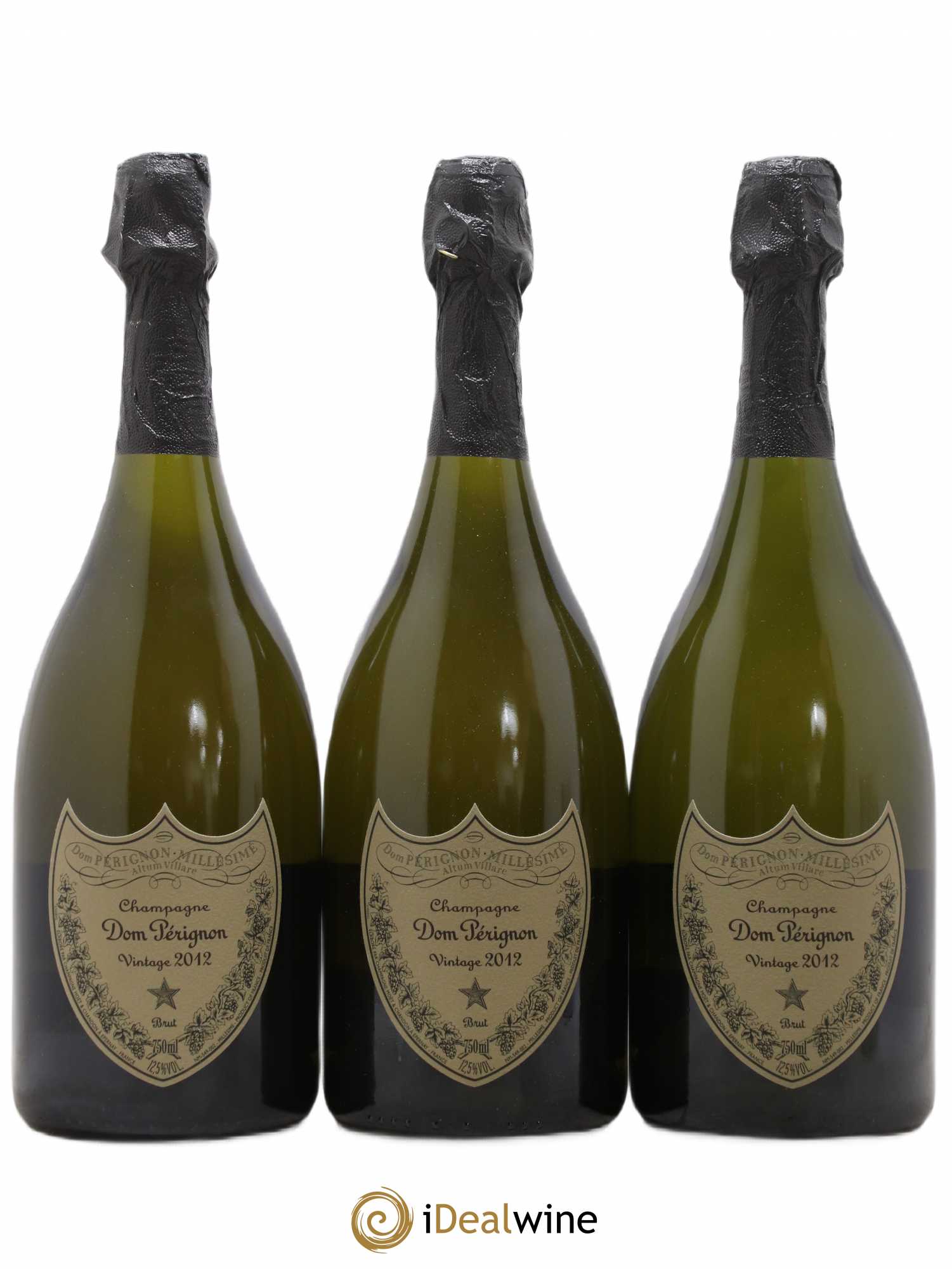 Brut Dom Pérignon 2012 - Lot de 3 bouteilles - 0