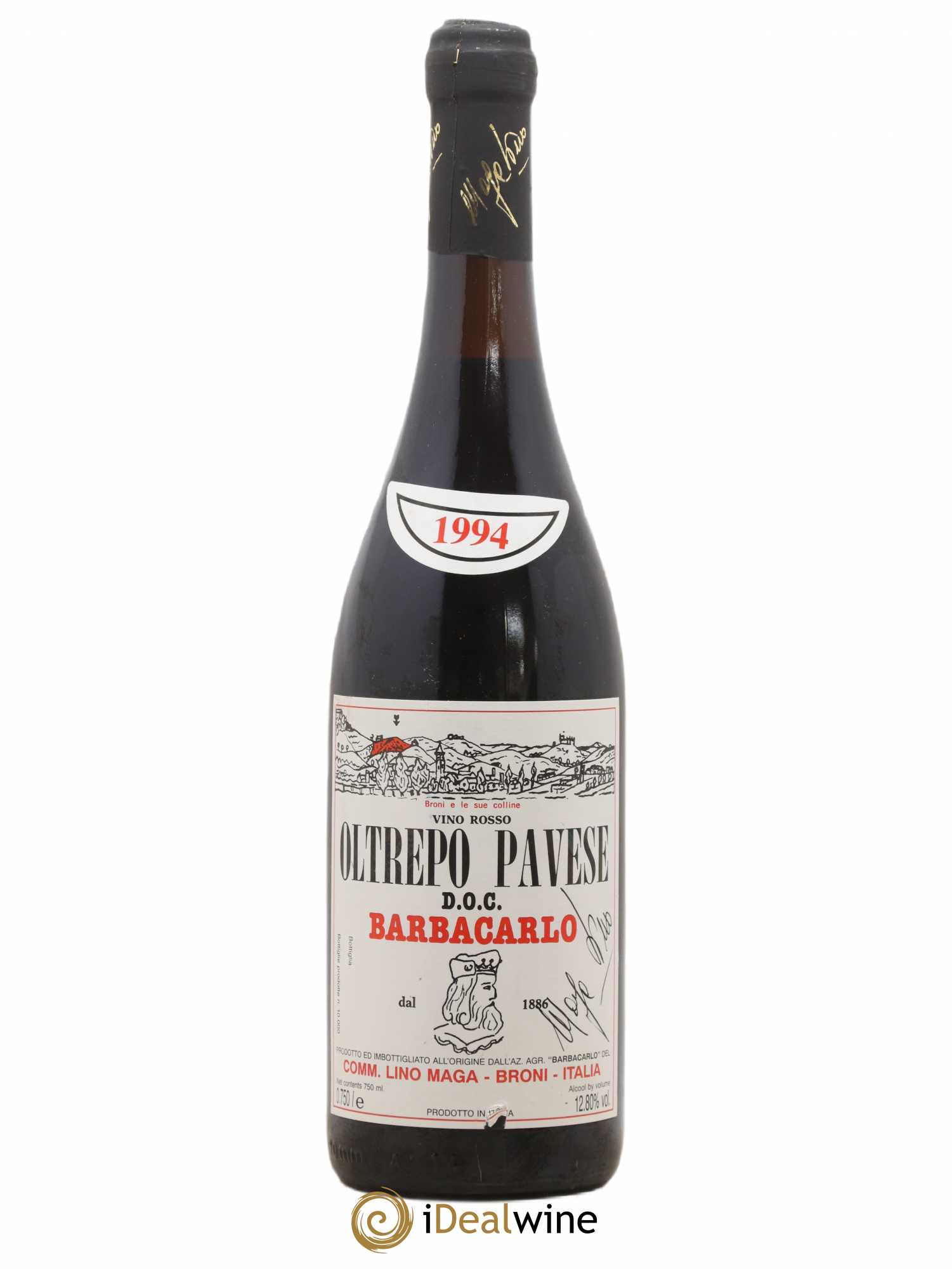 Italie Oltrepo Pavese DOC Barbacarlo Lino Maga 1994 - Lotto di 1 bottiglia - 0