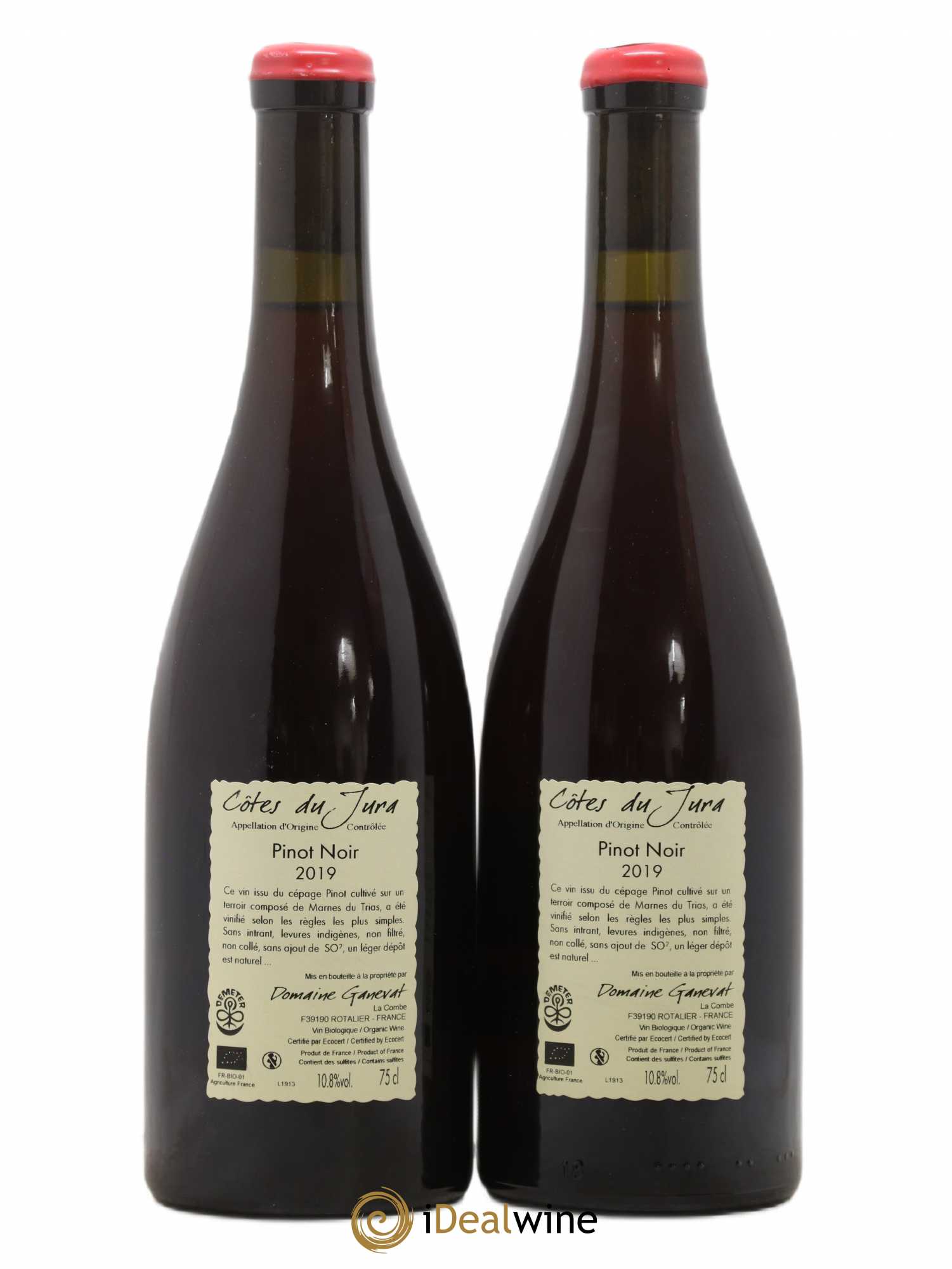 Côtes du Jura Les Grands Teppes Jean-François Ganevat (Domaine) 2019 - Lot de 2 bouteilles - 1