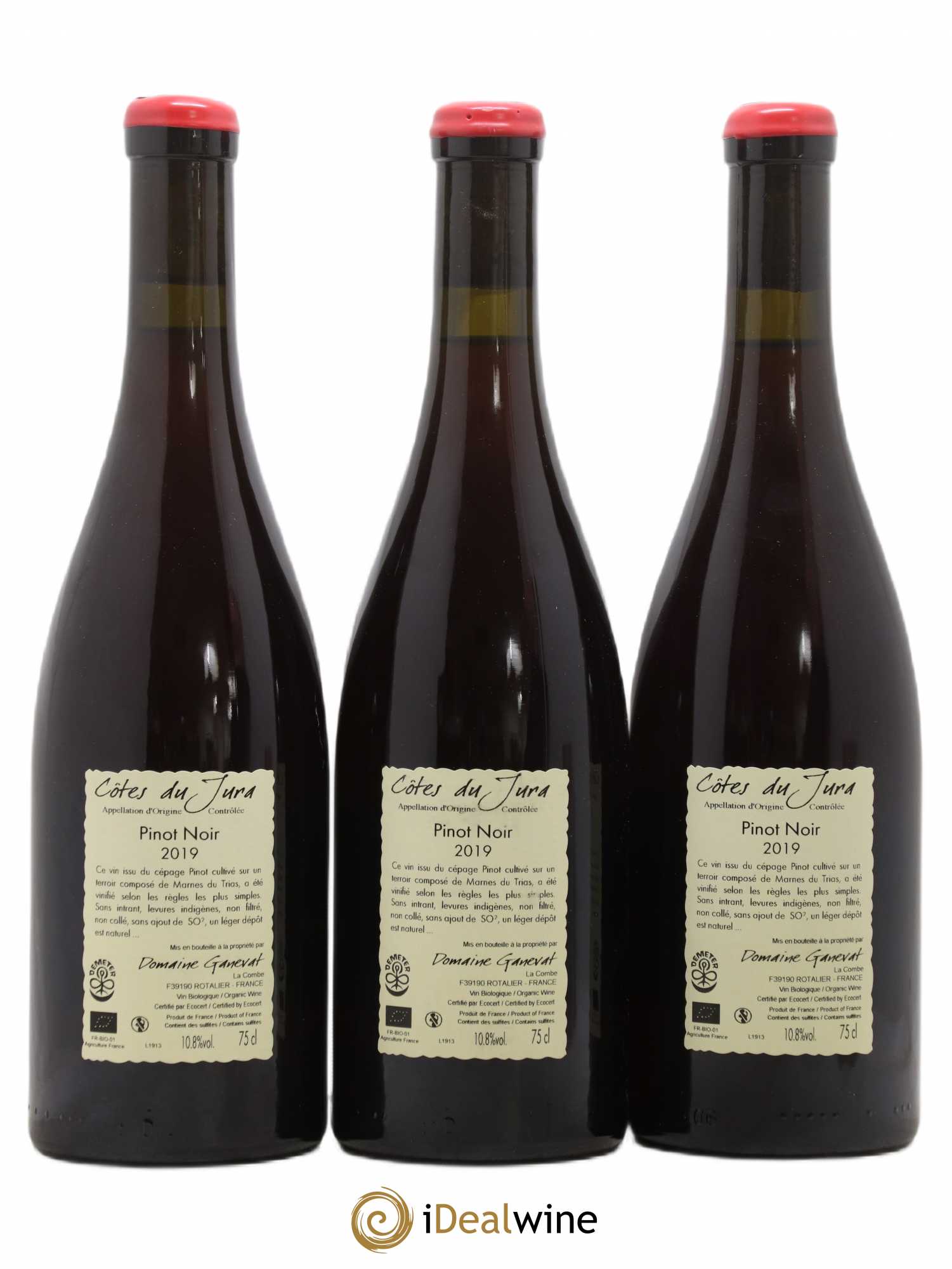 Côtes du Jura Les Grands Teppes Jean-François Ganevat (Domaine) 2019 - Lot de 3 bouteilles - 1