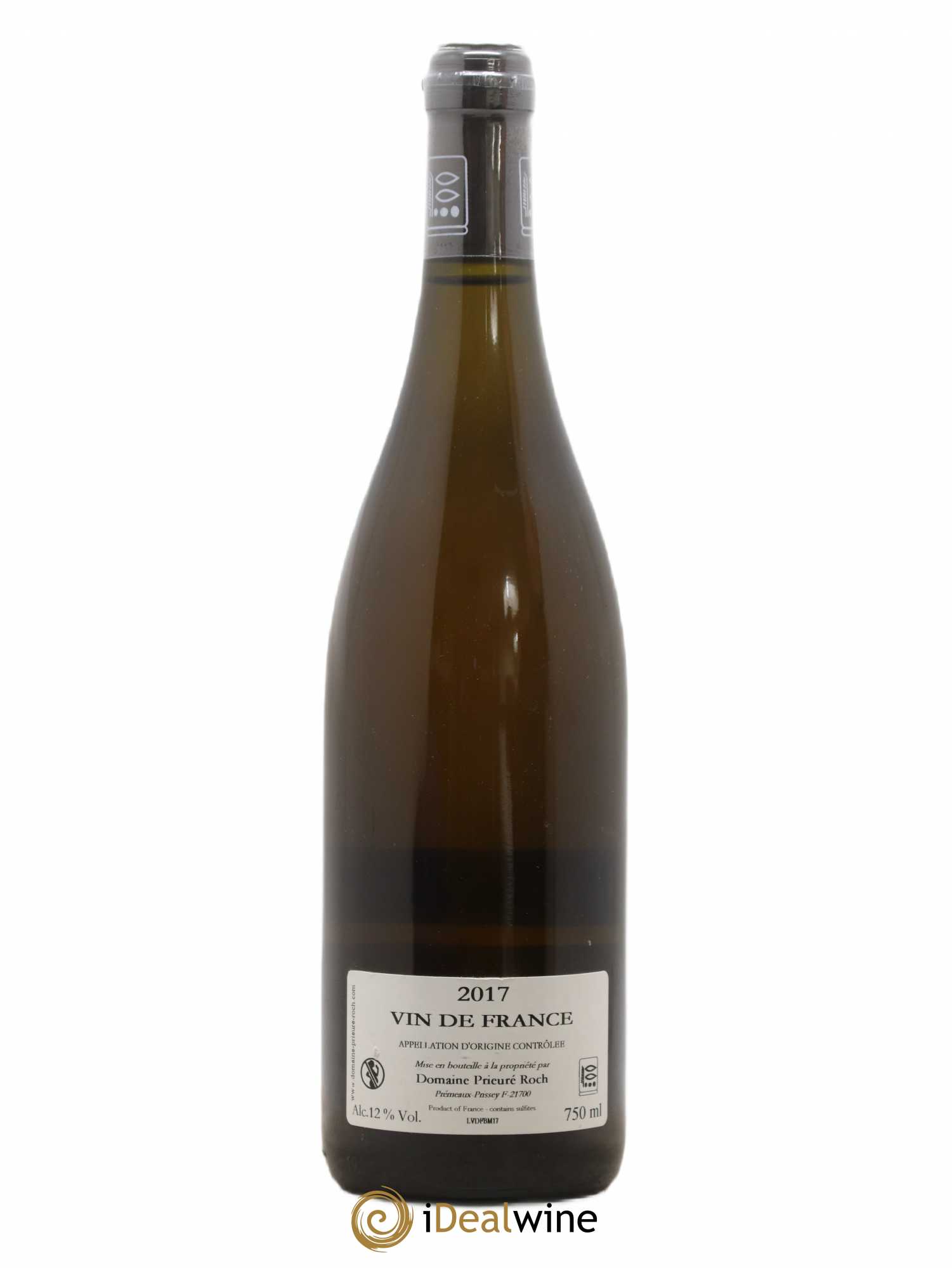 Vin de France Blanc de Macération Prieuré Roch 2017 - Lot de 1 bouteille - 1