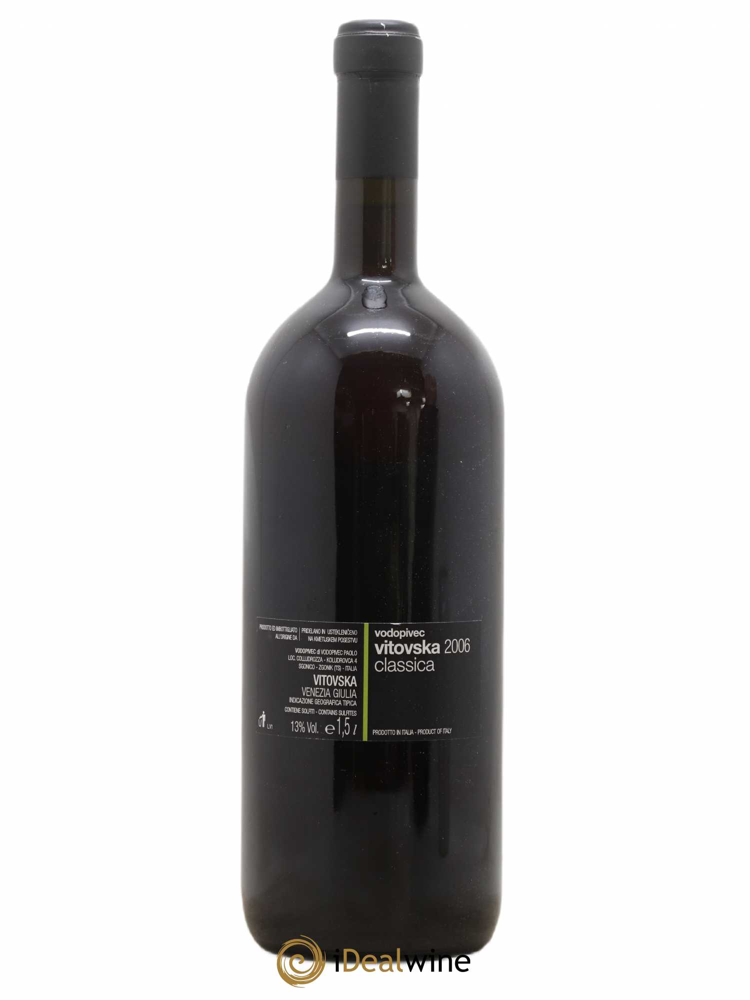 Italie IGP Vitoska Classica Vodopivec 2006 - Posten von 1 Magnum - 1