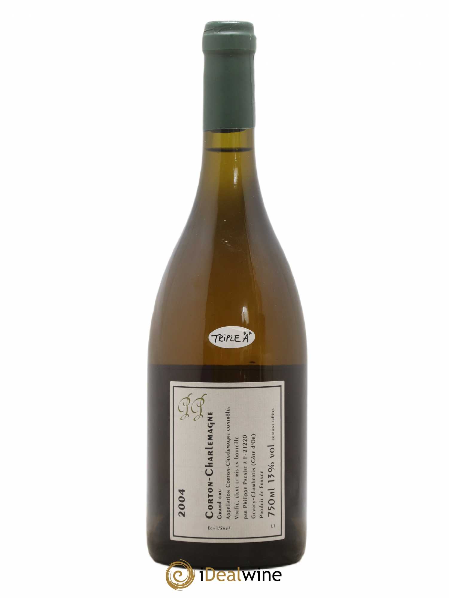 Corton-Charlemagne Grand Cru Philippe Pacalet 2004 - Lot de 1 bouteille - 1