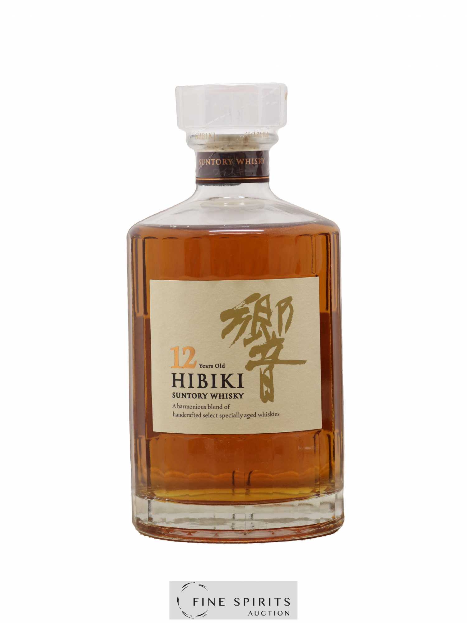 Hibiki 12 years Of. Suntory (70cl.) - Lot de 1 bouteille - 1