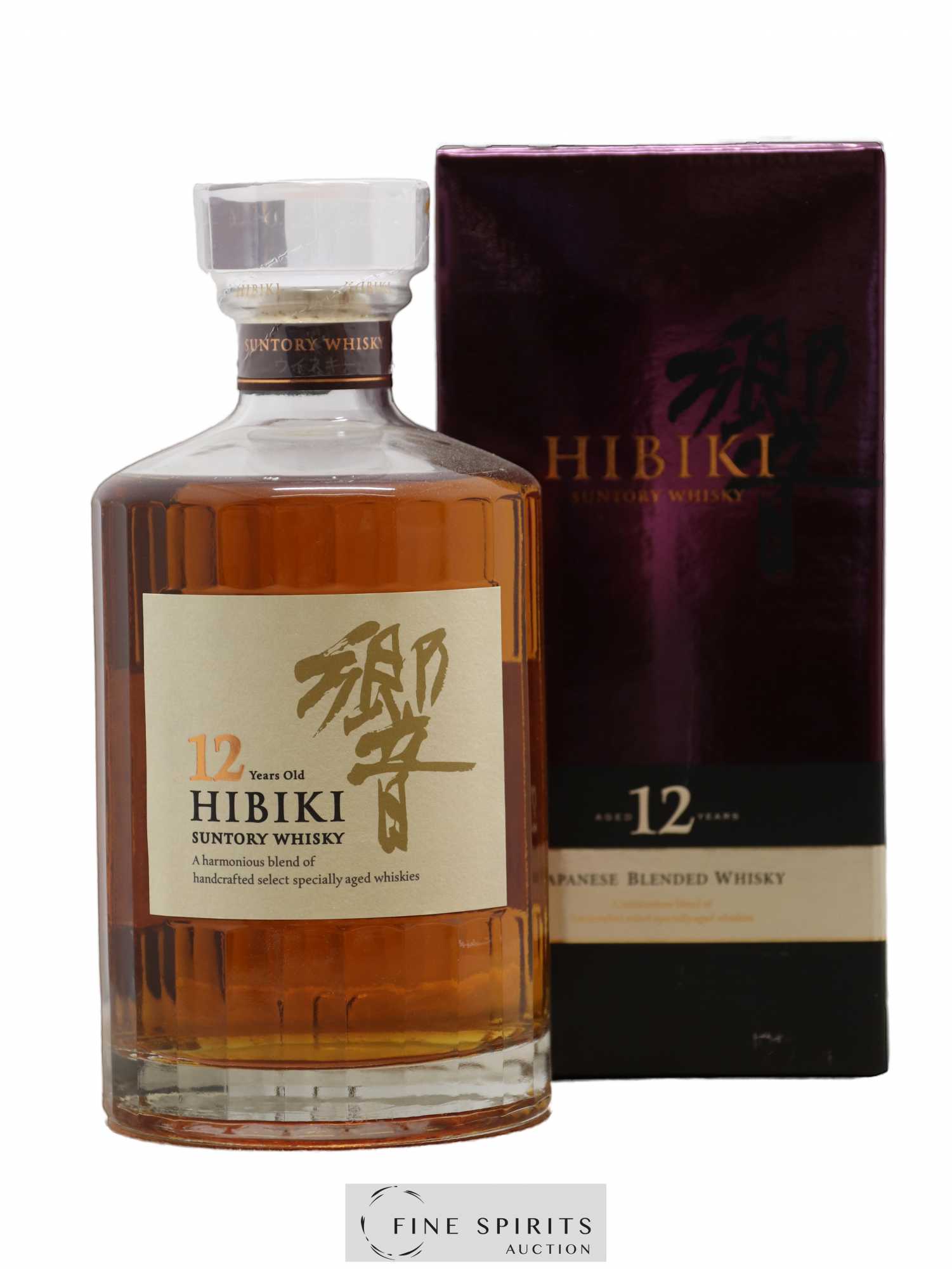 Hibiki 12 years Of. Suntory (70cl.) - Lot de 1 bouteille - 0