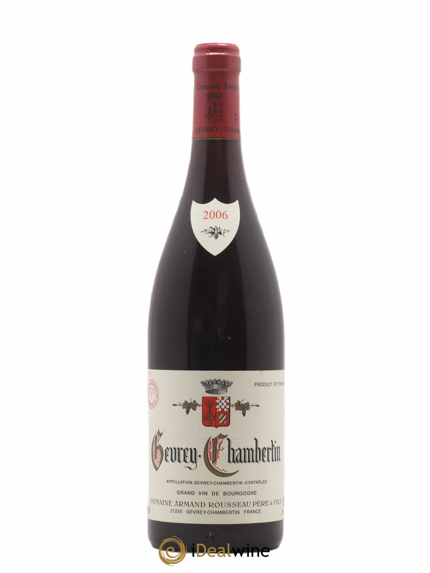 Gevrey-Chambertin Armand Rousseau (Domaine) 2006 - Lot de 1 bouteille - 0