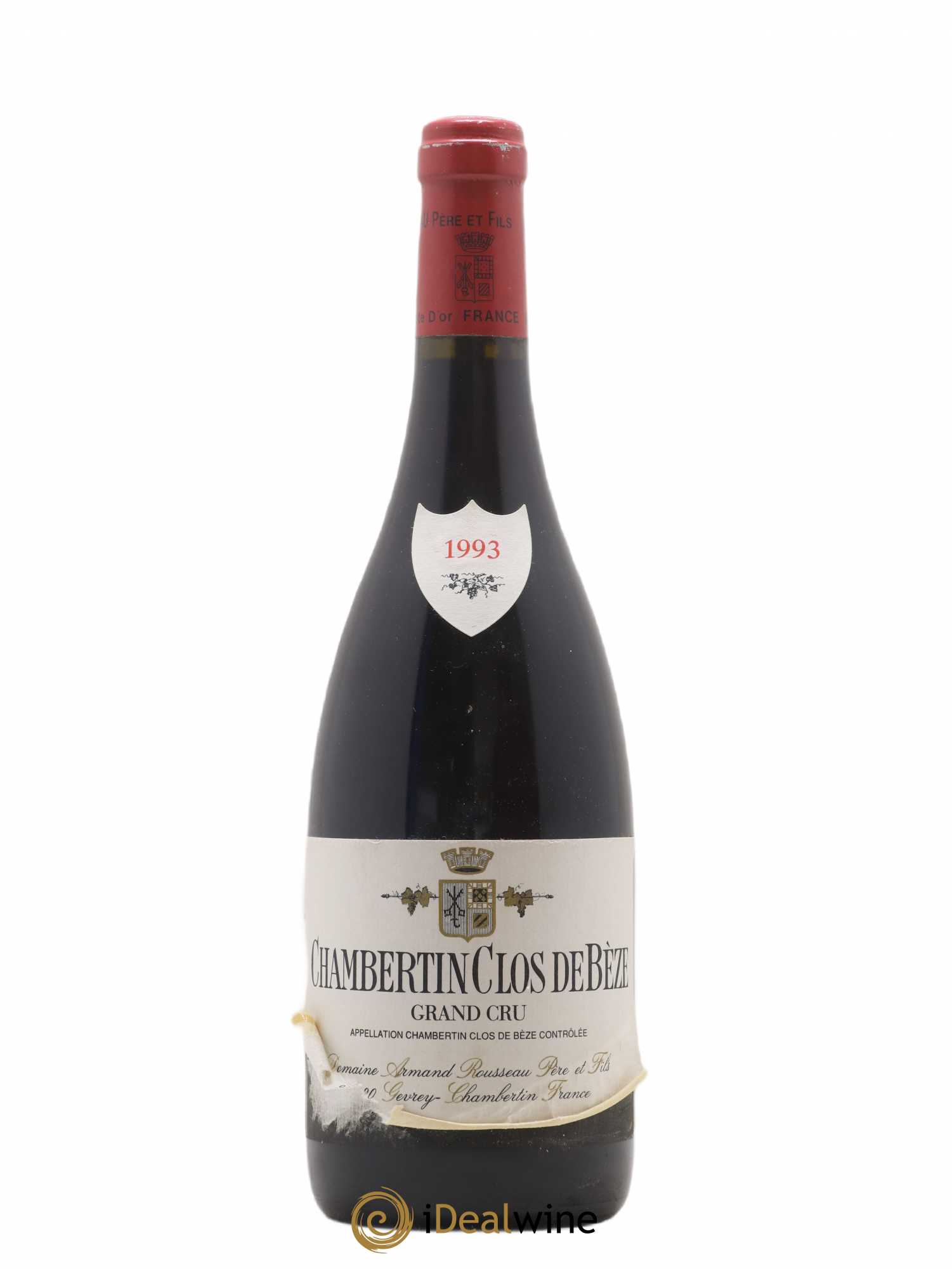 Chambertin Clos de Bèze Grand Cru Armand Rousseau (Domaine) 1993 - Lot de 1 bouteille - 0