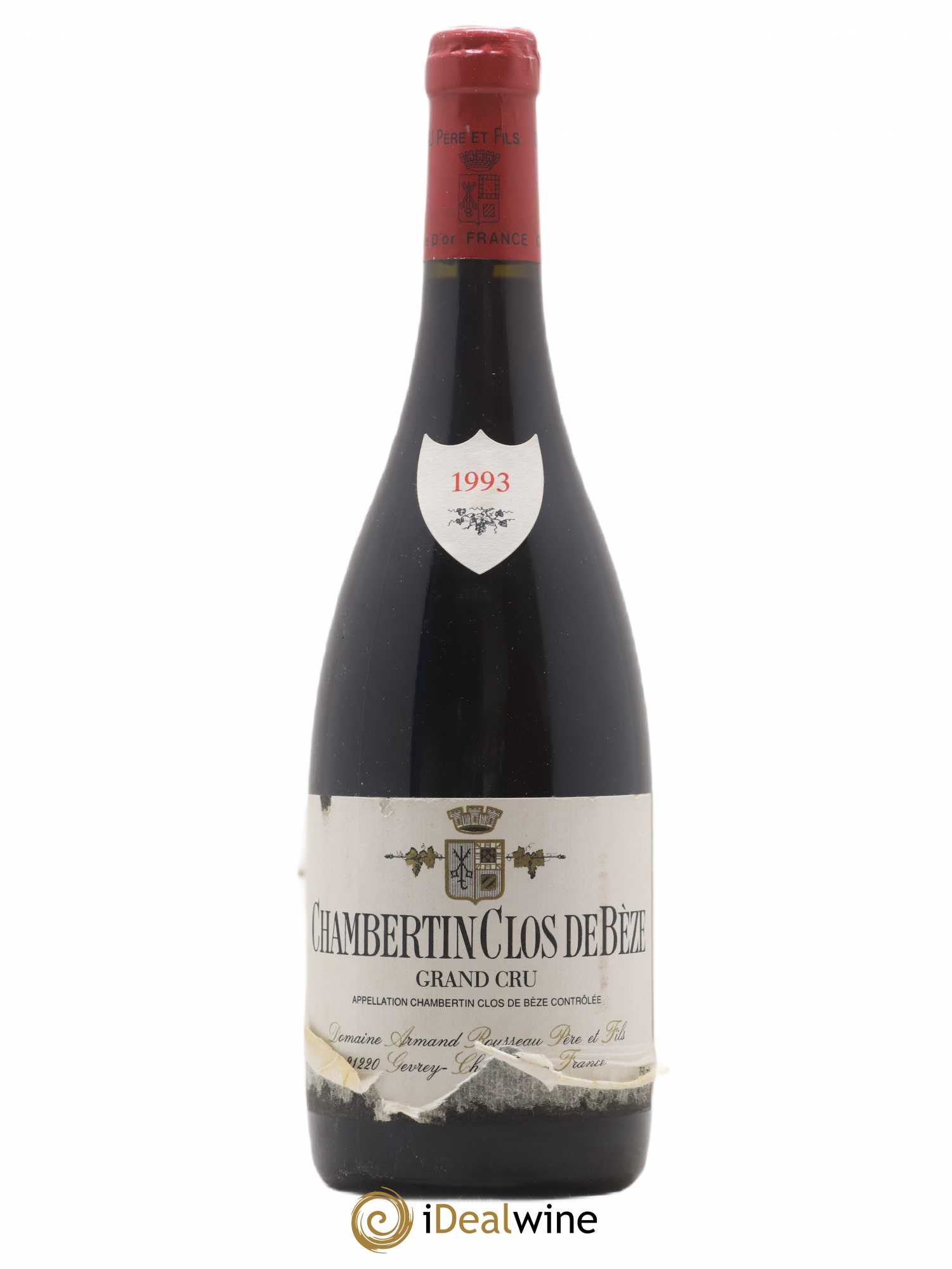 Chambertin Clos de Bèze Grand Cru Armand Rousseau (Domaine) 1993 - Lot de 1 bouteille - 0