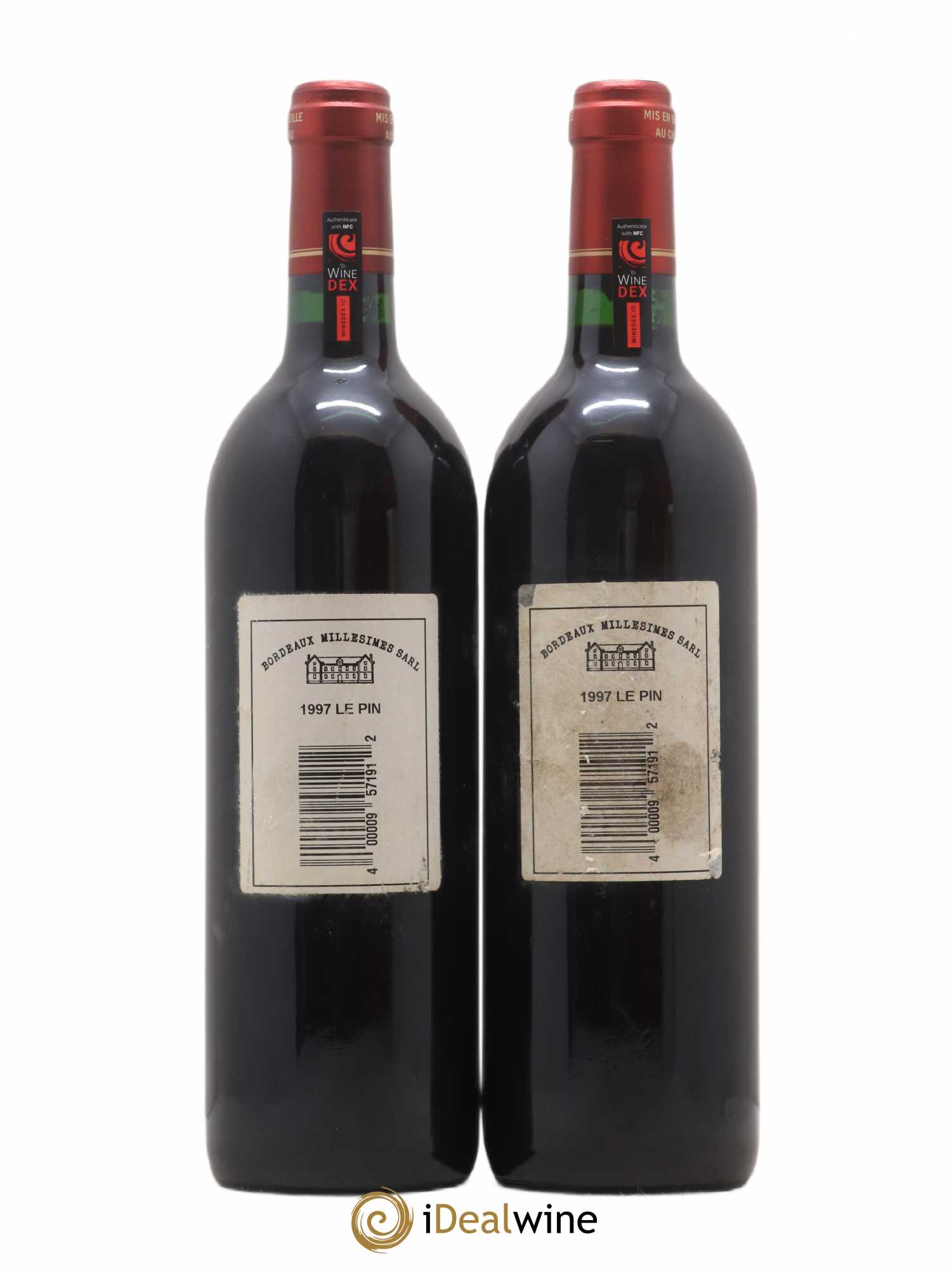 Château Le Pin 1997 - Lot de 2 bouteilles - 1