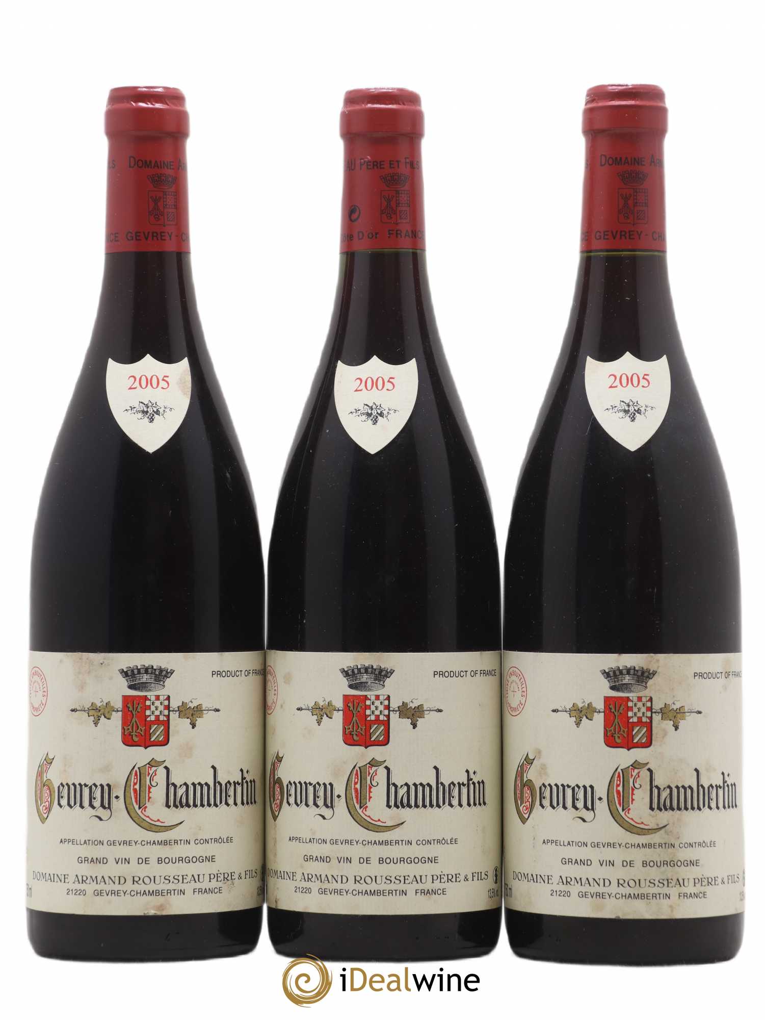Gevrey-Chambertin Armand Rousseau (Domaine) 2005 - Lot de 3 bouteilles - 0
