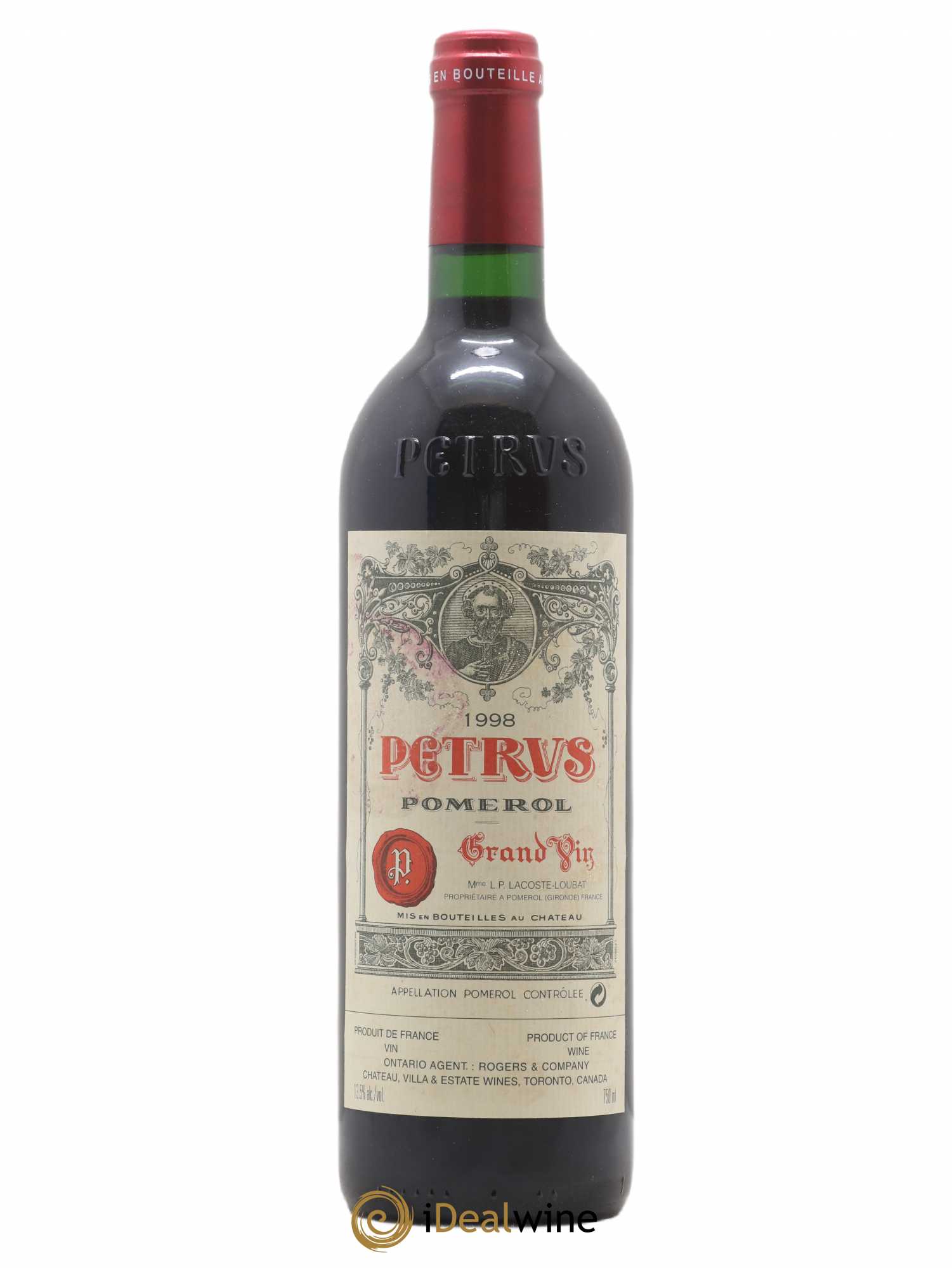 Petrus 1998 - Lot de 1 bouteille - 0