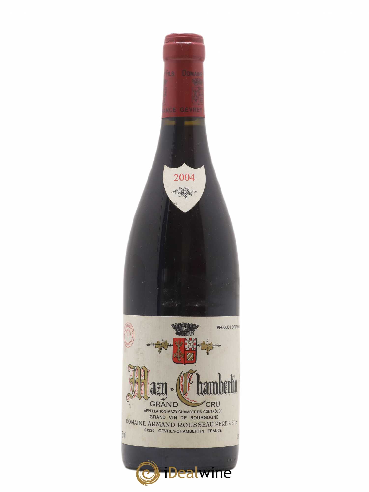 Mazis-Chambertin Grand Cru Armand Rousseau (Domaine) 2004 - Lot de 1 bouteille - 0
