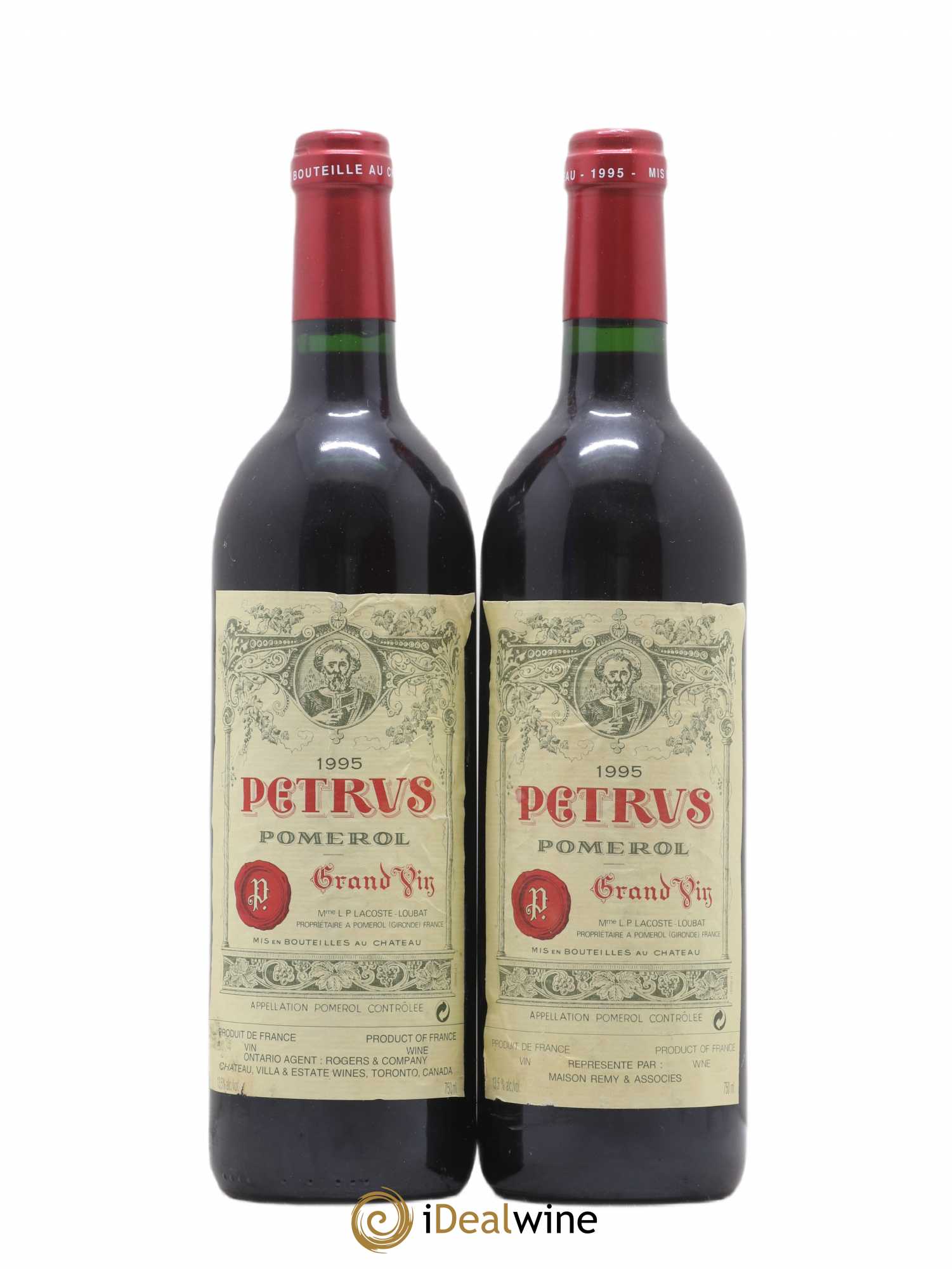 Petrus 1995 - Posten von 2 Flaschen - 0