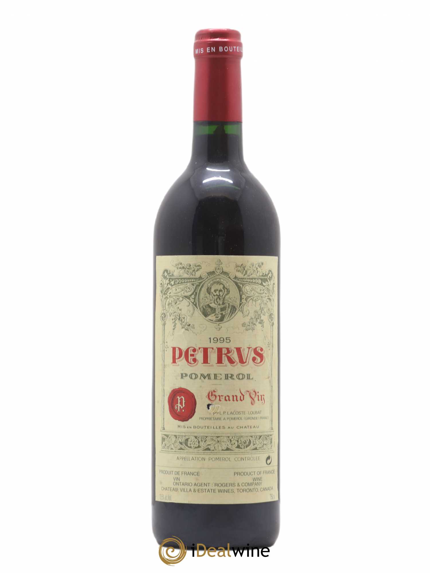Petrus 1995 - Lot de 1 bouteille - 0
