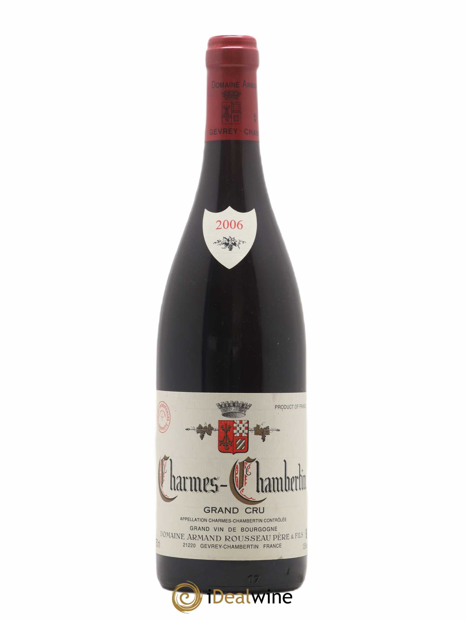 Charmes-Chambertin Grand Cru Armand Rousseau (Domaine) 2006 - Lot de 1 bouteille - 0