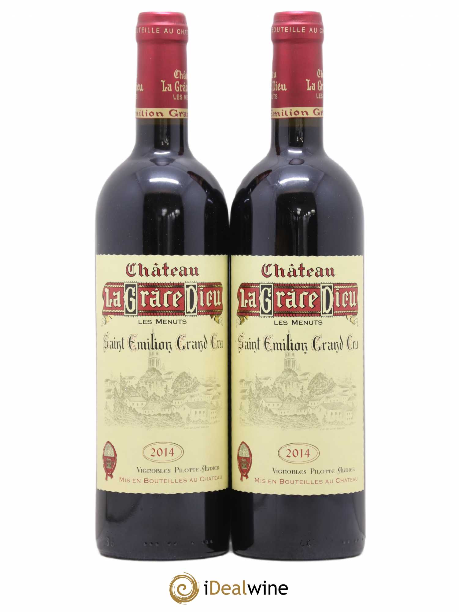Château la Grâce Dieu les Menuts 2014 - Lot de 2 bouteilles - 0