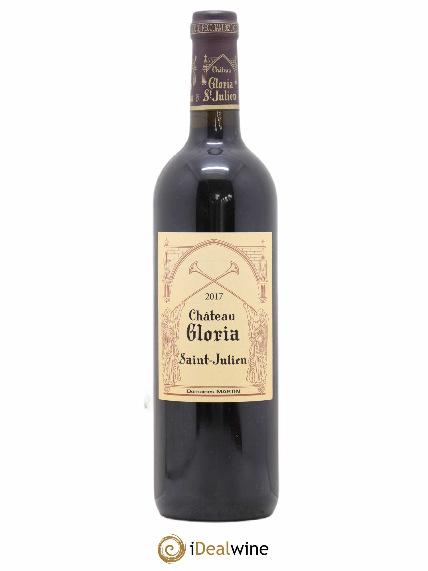 Château Gloria 2017 - Lot de 1 bouteille - 0