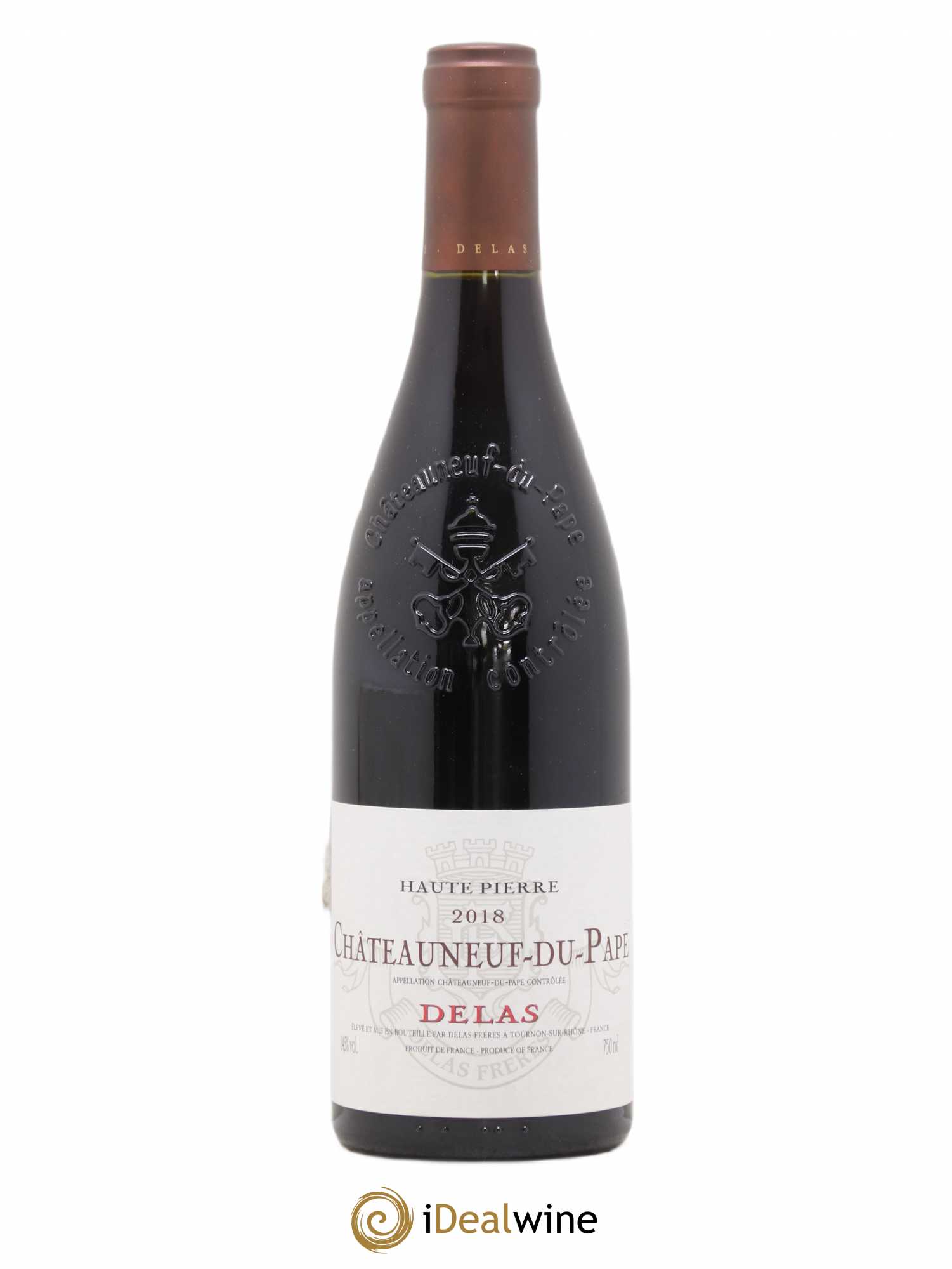 Châteauneuf-du-Pape Haute Pierre Delas 2018 - Posten von 1 Flasche - 0