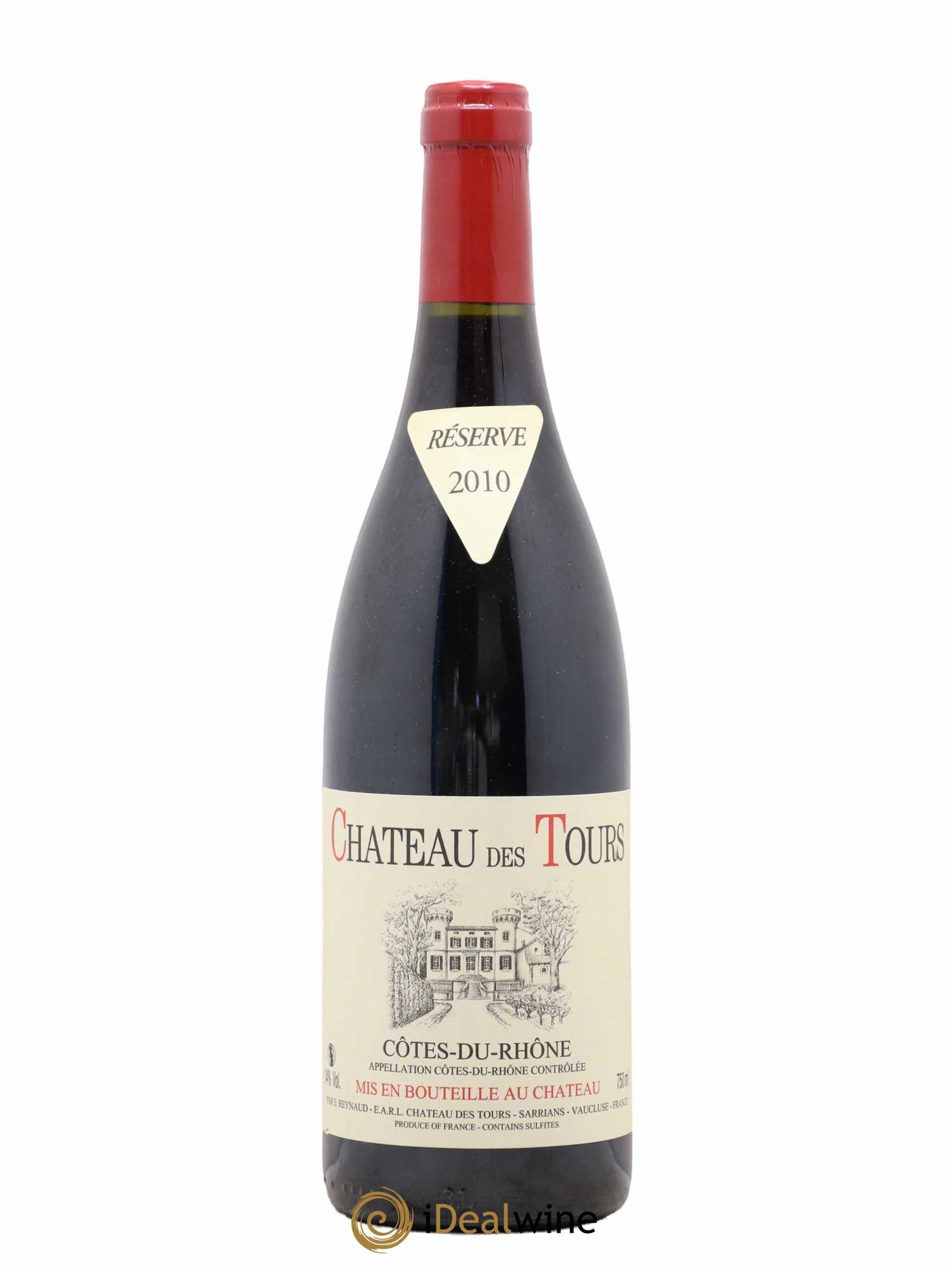 Côtes-du-Rhône Château des Tours Emmanuel Reynaud 2010 - Lot de 1 bouteille - 0
