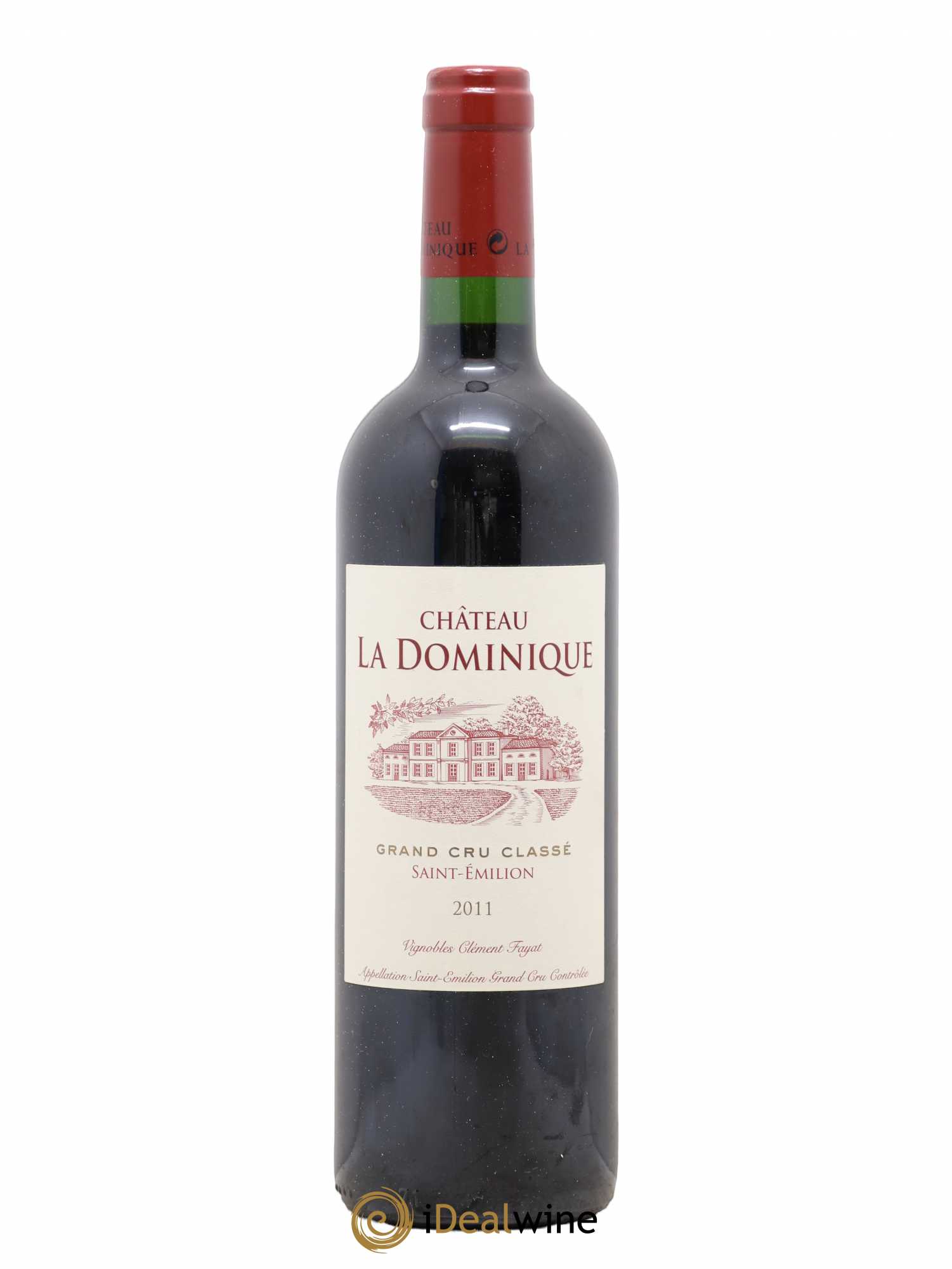 Château la Dominique Grand Cru Classé 2011 - Lot de 1 bouteille - 0