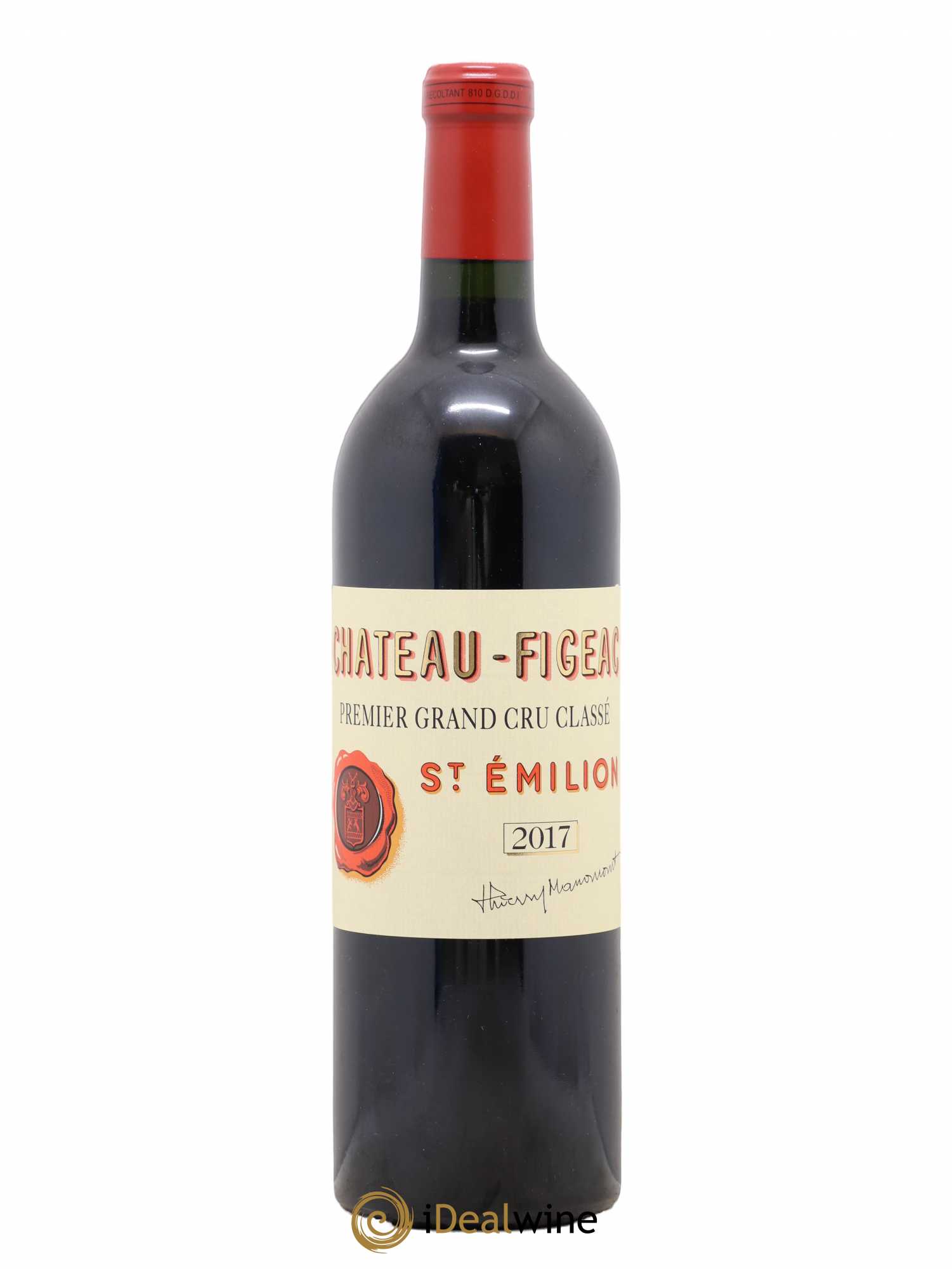Château Figeac 1er Grand Cru Classé A 2017 - Lot de 1 bouteille - 0