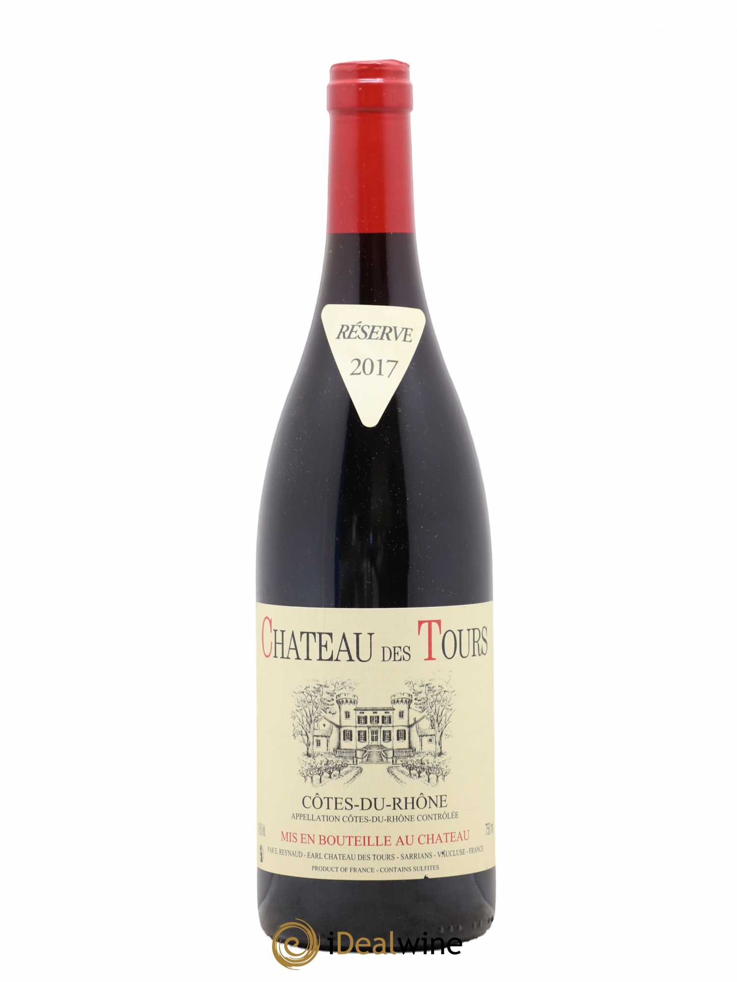 Côtes-du-Rhône Château des Tours Emmanuel Reynaud 2017 - Lot de 1 bouteille - 0