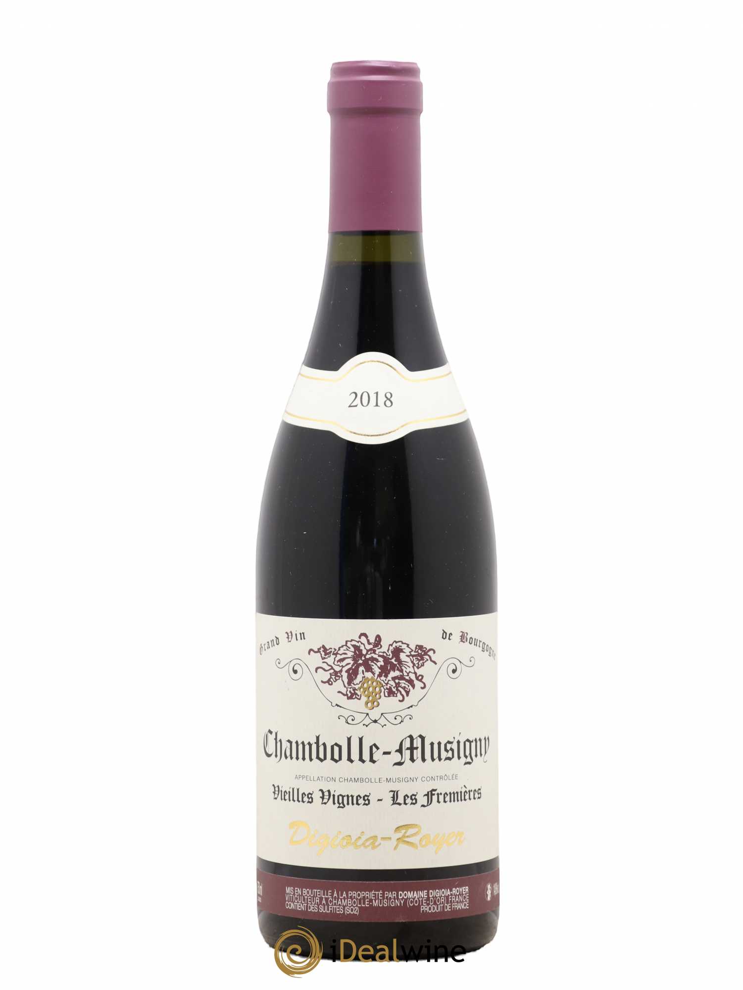 Chambolle-Musigny Vieilles Vignes Les Fremieres Digioia Royer 2018 - Posten von 1 Flasche - 0
