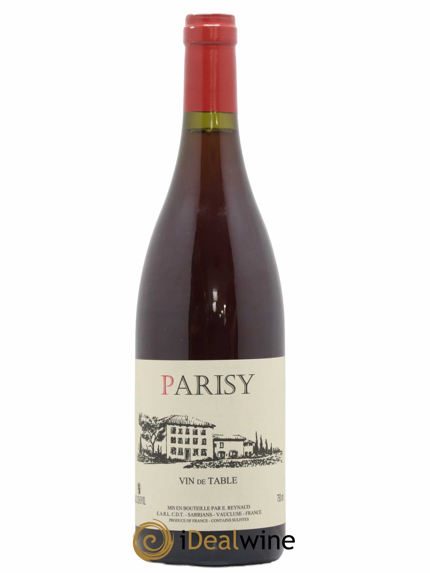 Vin de Table Parisy Emmanuel Reynaud - Lot de 1 bouteille - 0