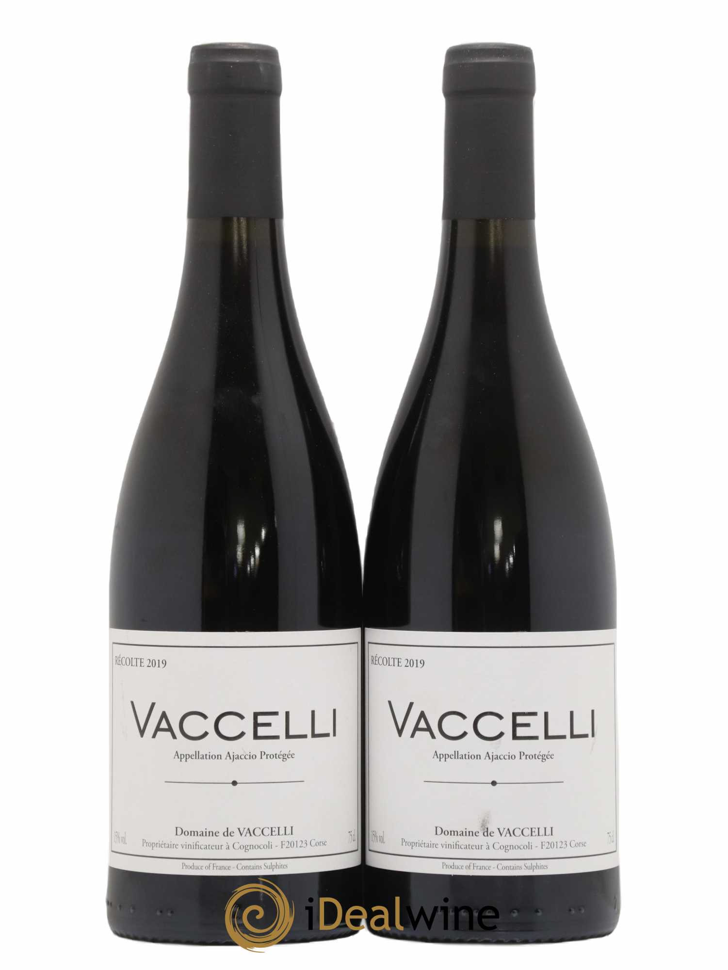 Ajaccio Vaccelli 2019 - Lot de 2 bouteilles - 0