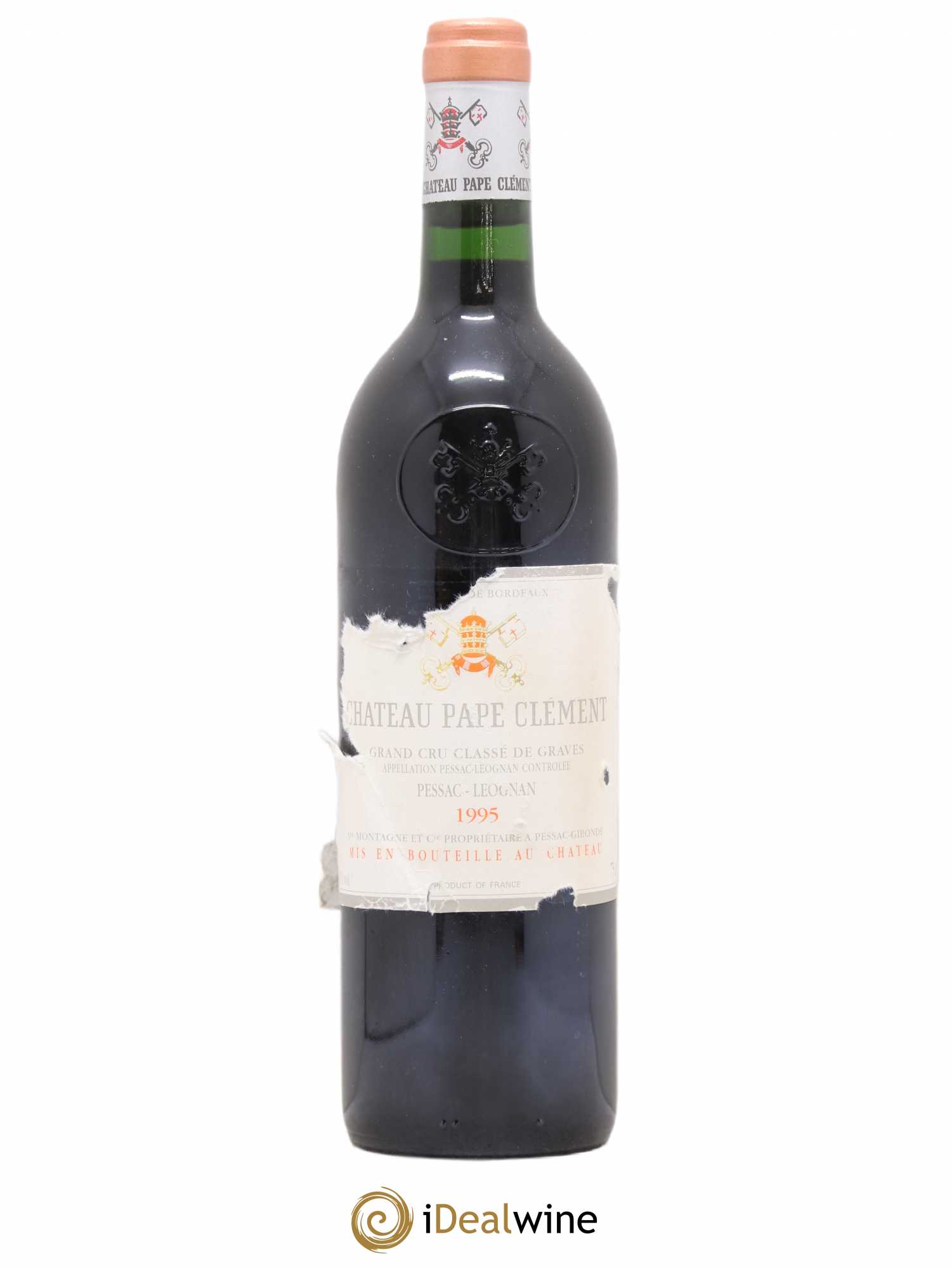 Château Pape Clément Cru Classé de Graves 1995 - Lot de 1 bouteille - 0