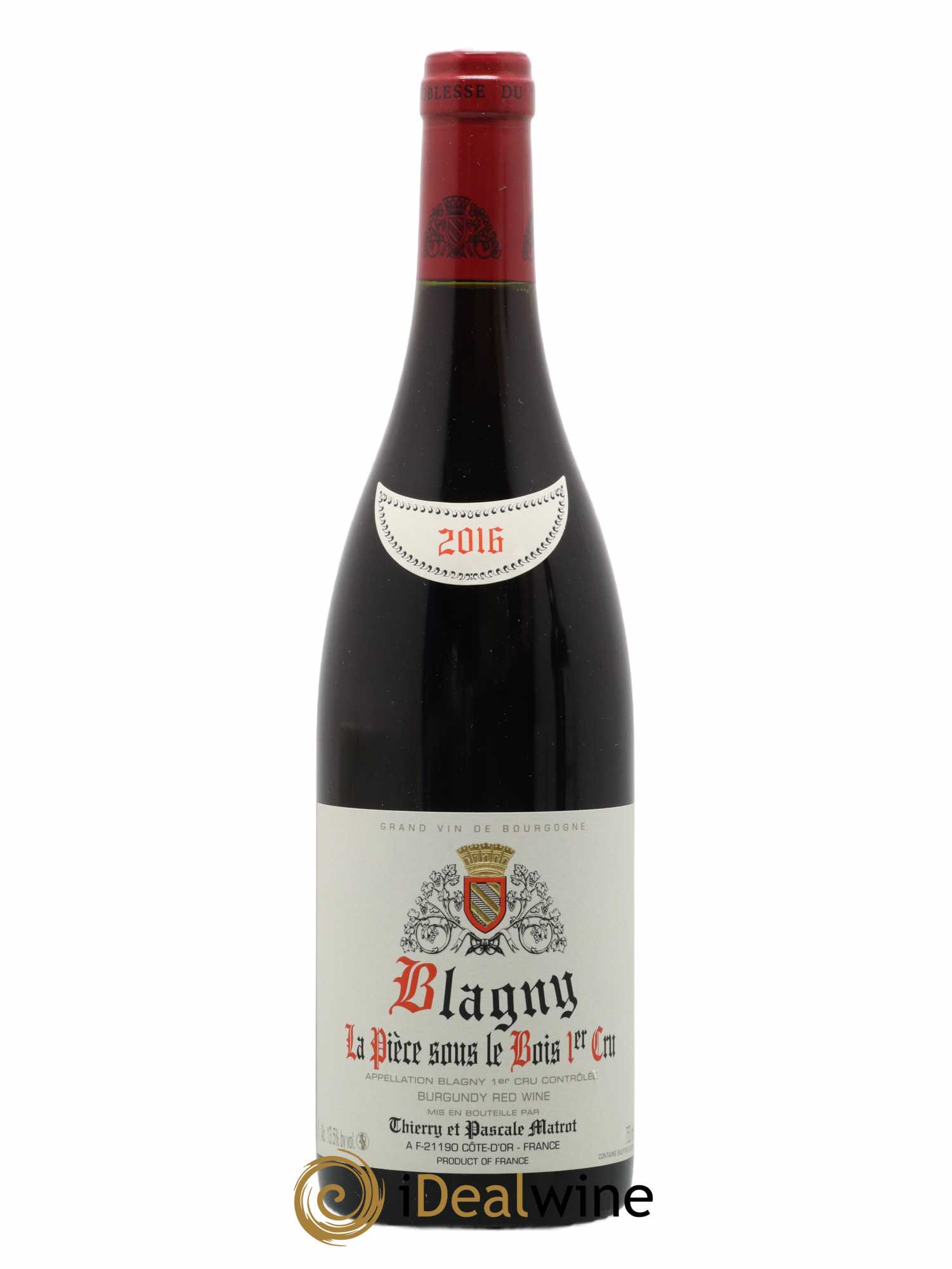 Blagny 1er Cru La Pièce sous le Bois Matrot (Domaine) 2016 - Lot de 1 bouteille - 0