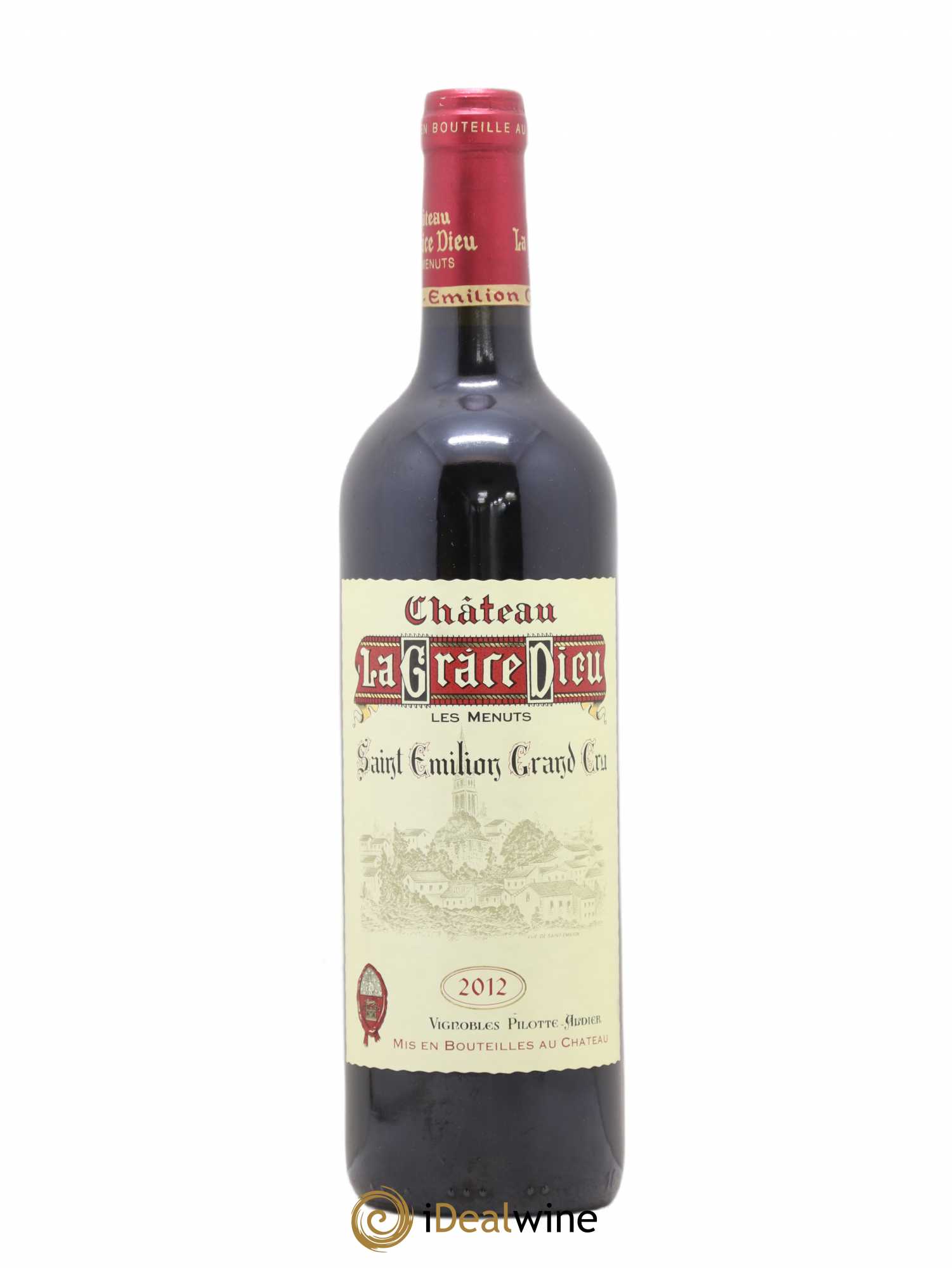 Château la Grâce Dieu les Menuts 2012 - Lot de 1 bouteille - 0