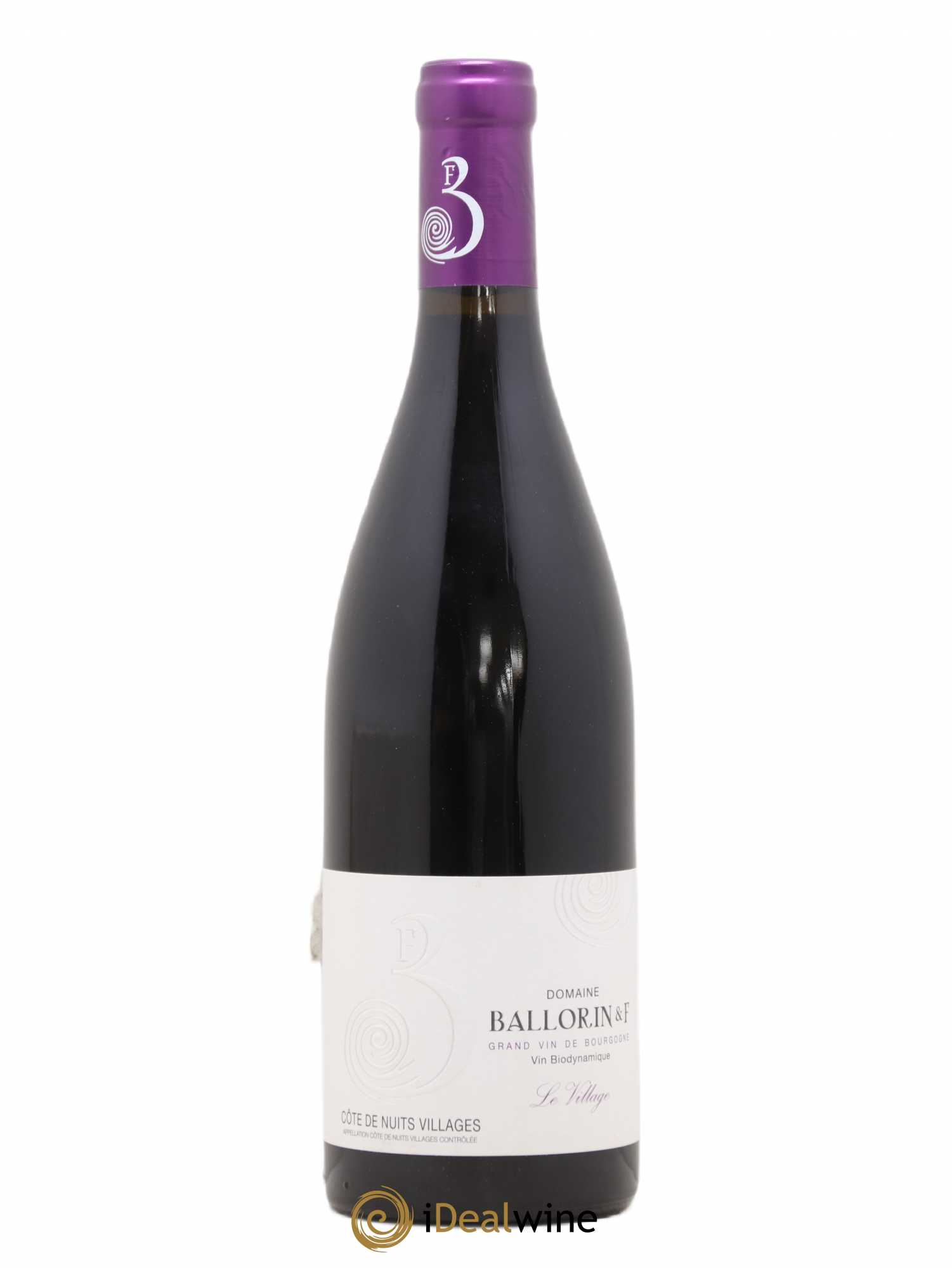 Côte de Nuits-Villages Le Village Ballorin & F(Domaine) 2018 - Lot de 1 bouteille - 0