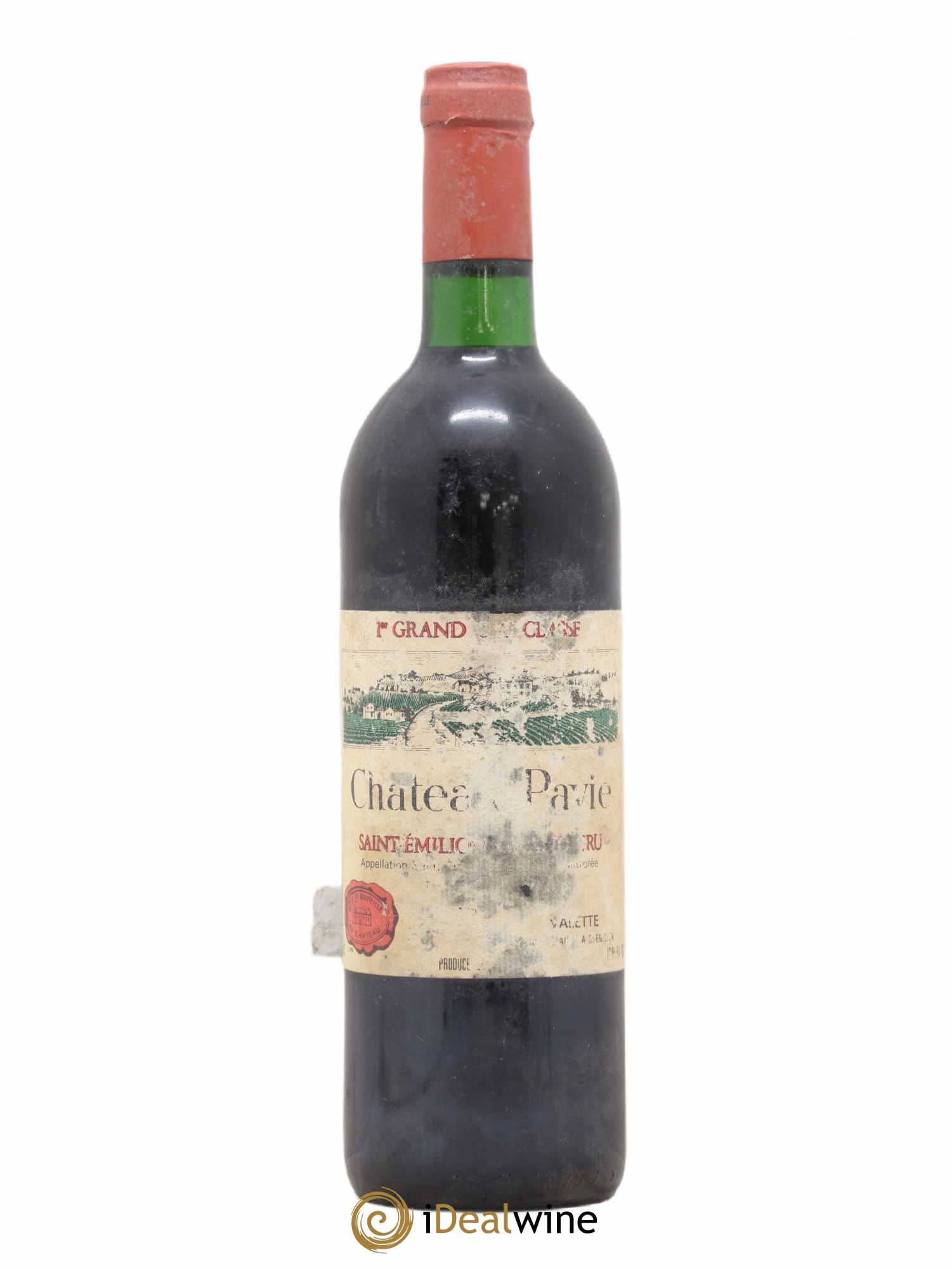 Château Pavie 1er Grand Cru Classé A 1990 - Lot de 1 bouteille - 0