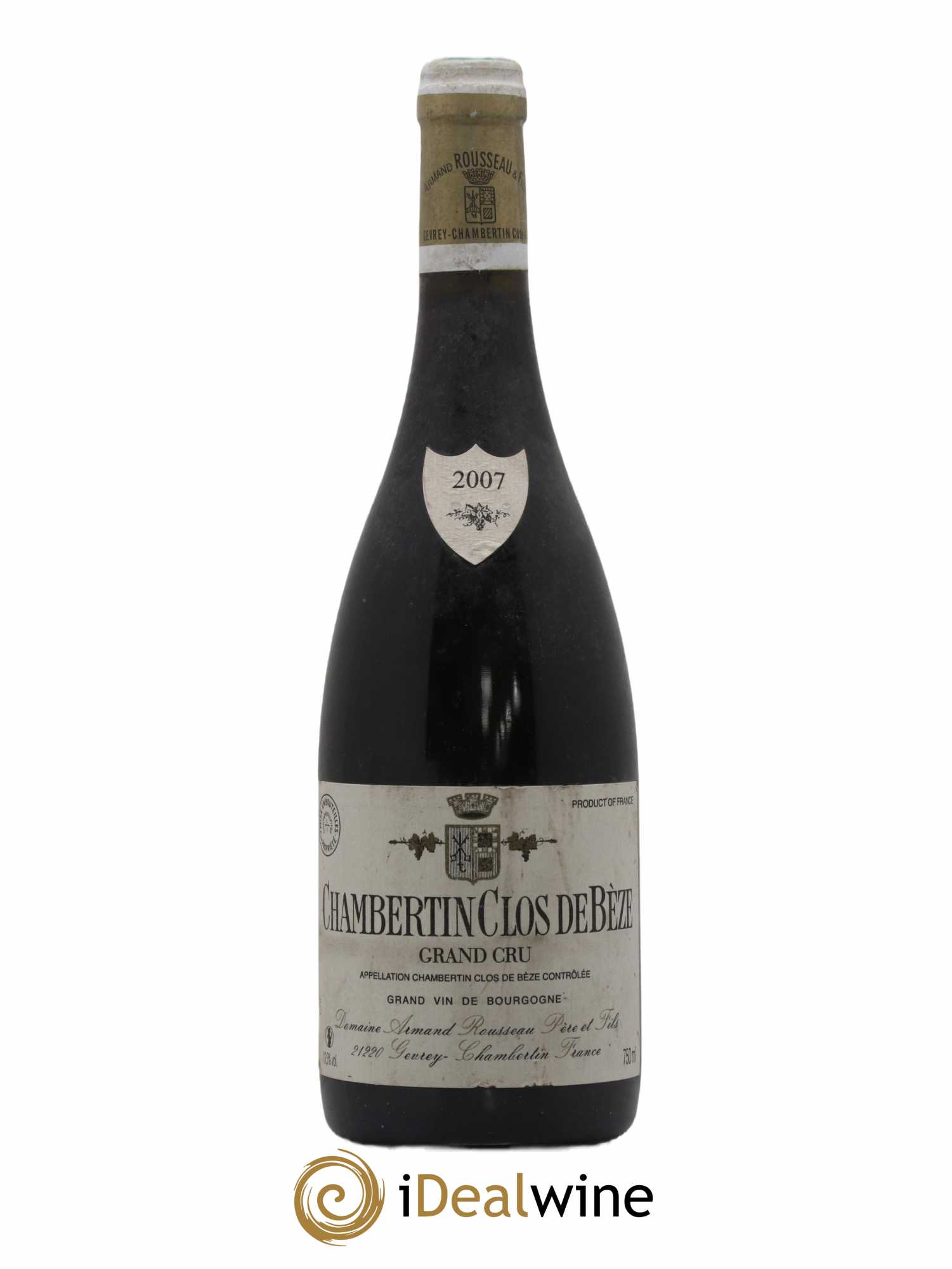 Chambertin Clos de Bèze Grand Cru Armand Rousseau (Domaine) 2007 - Lot de 1 bouteille - 0