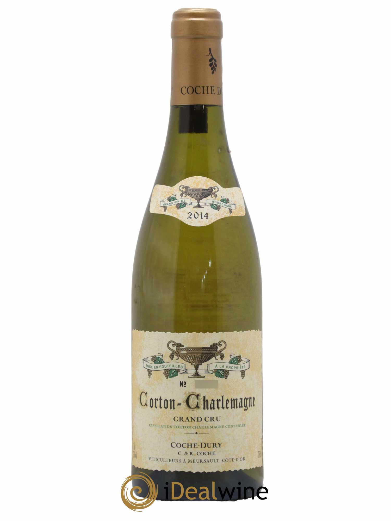 Corton-Charlemagne Grand Cru Coche Dury (Domaine) 2014 - Lot de 1 bouteille - 0