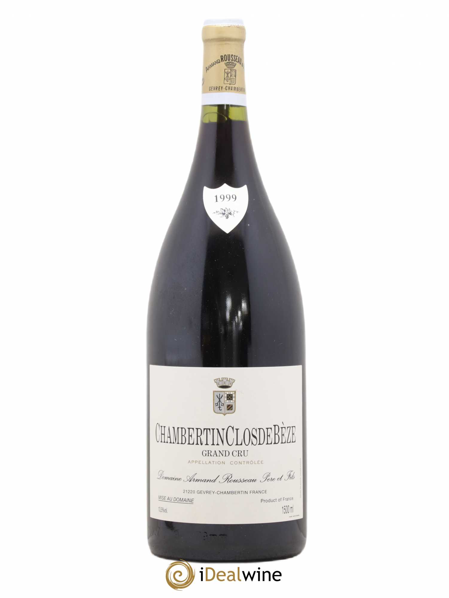 Chambertin Clos de Bèze Grand Cru Armand Rousseau (Domaine) 1999 - Lot de 1 magnum - 0
