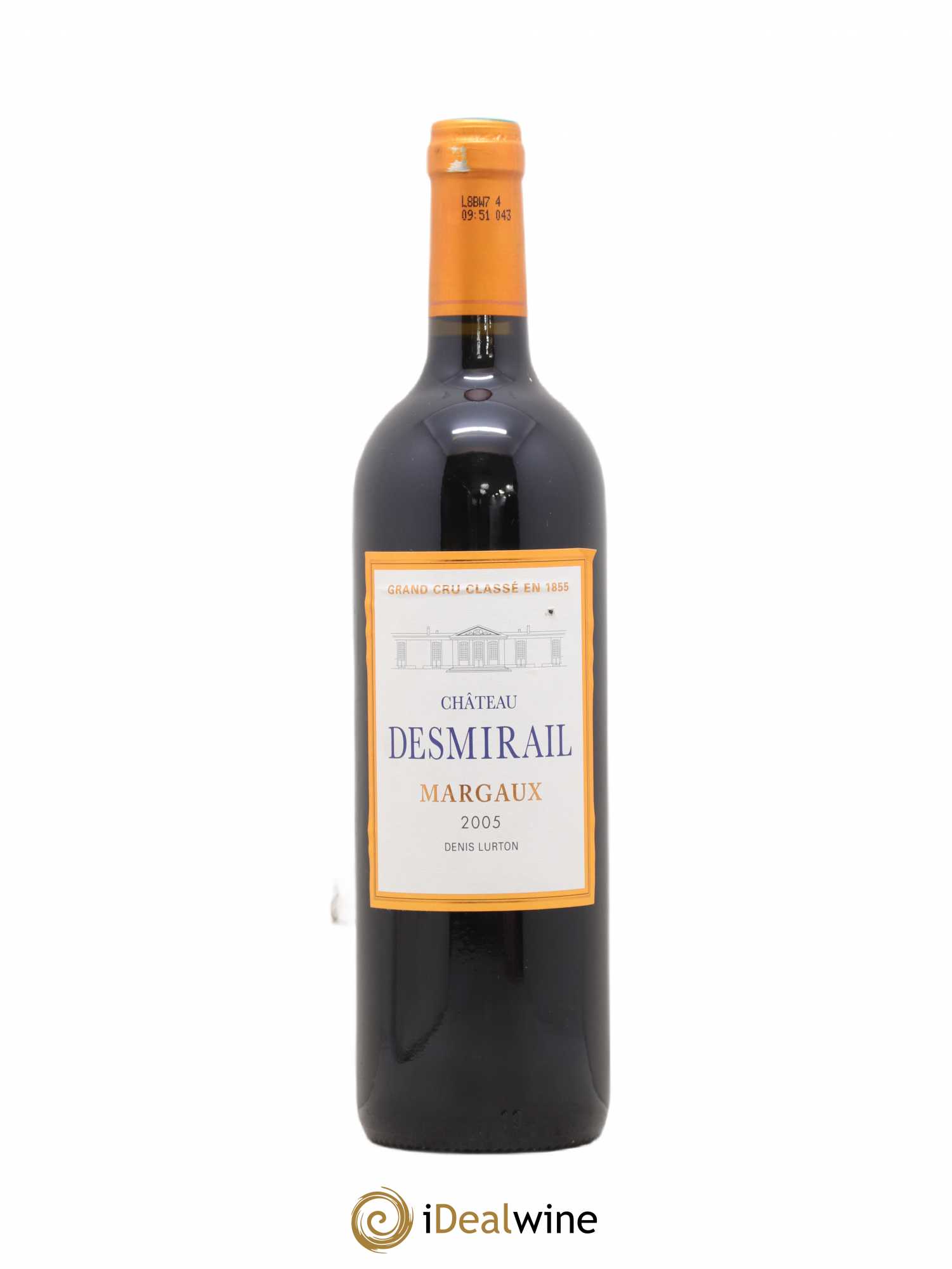 Château Desmirail 3ème Grand Cru Classé 2005 - Lot de 1 bouteille - 0