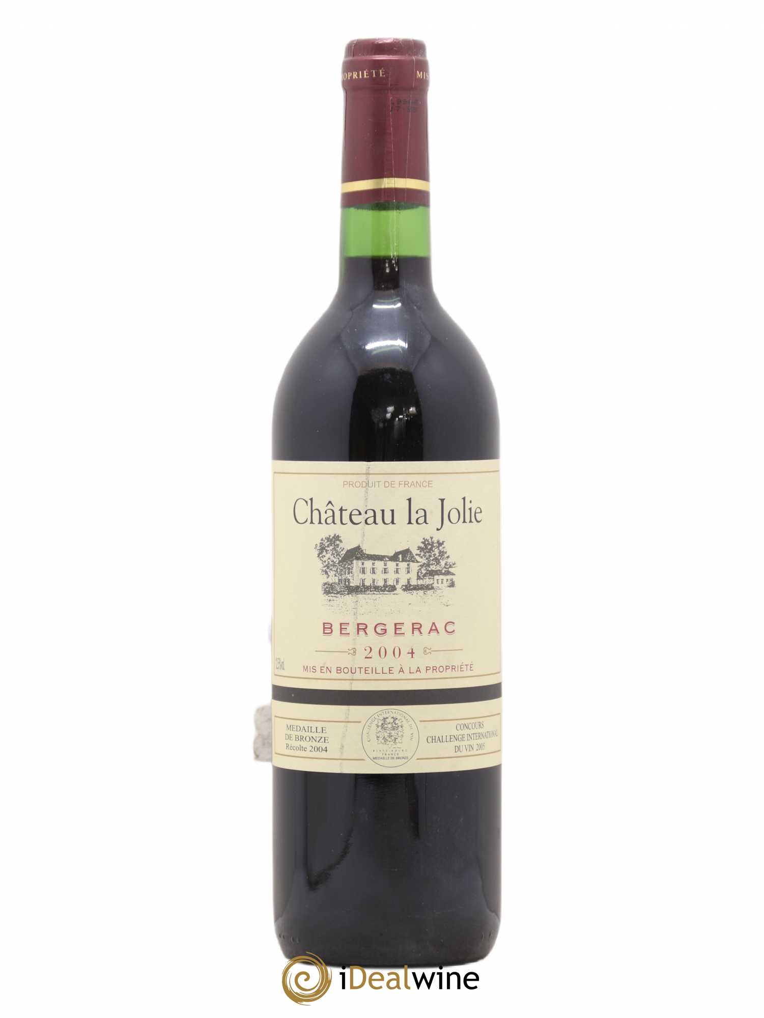 Bergerac Château La Jolie (sans prix de réserve) 2004 - Posten von 1 Flasche - 0
