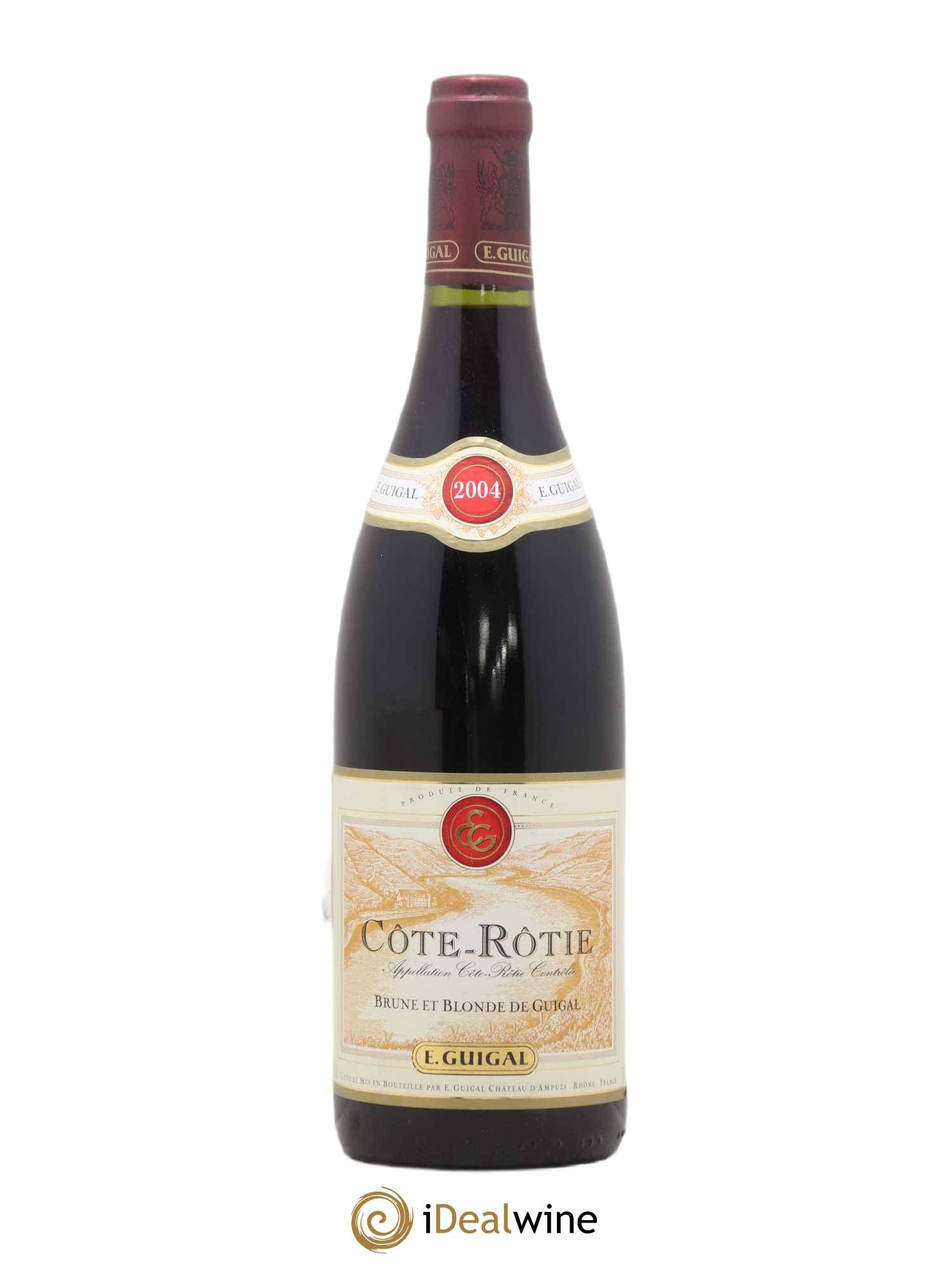 Côte-Rôtie Côtes Brune et Blonde Guigal 2004 - Lot de 1 bouteille - 0