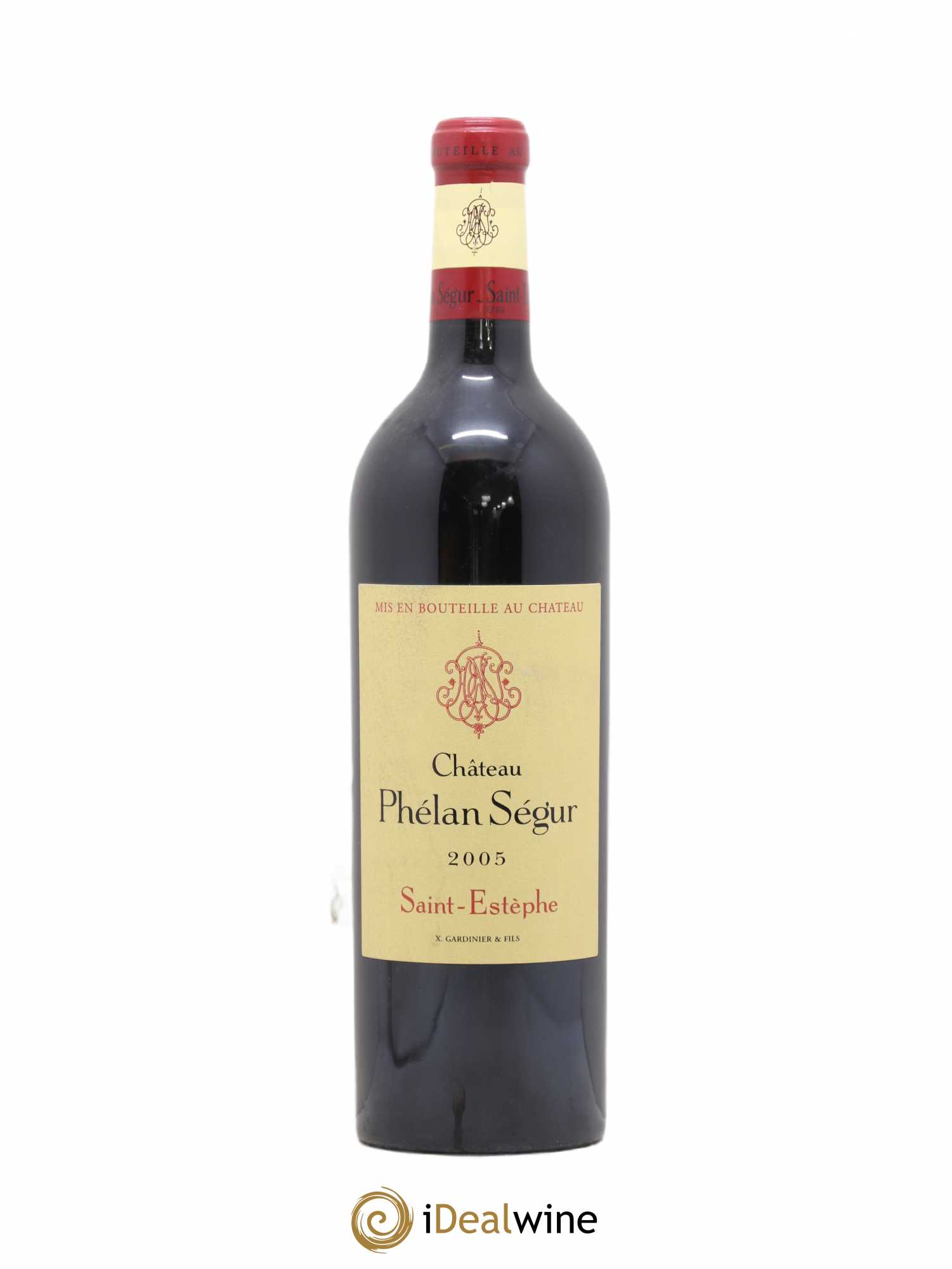 Château Phélan Ségur 2005 - Lot de 1 bouteille - 0