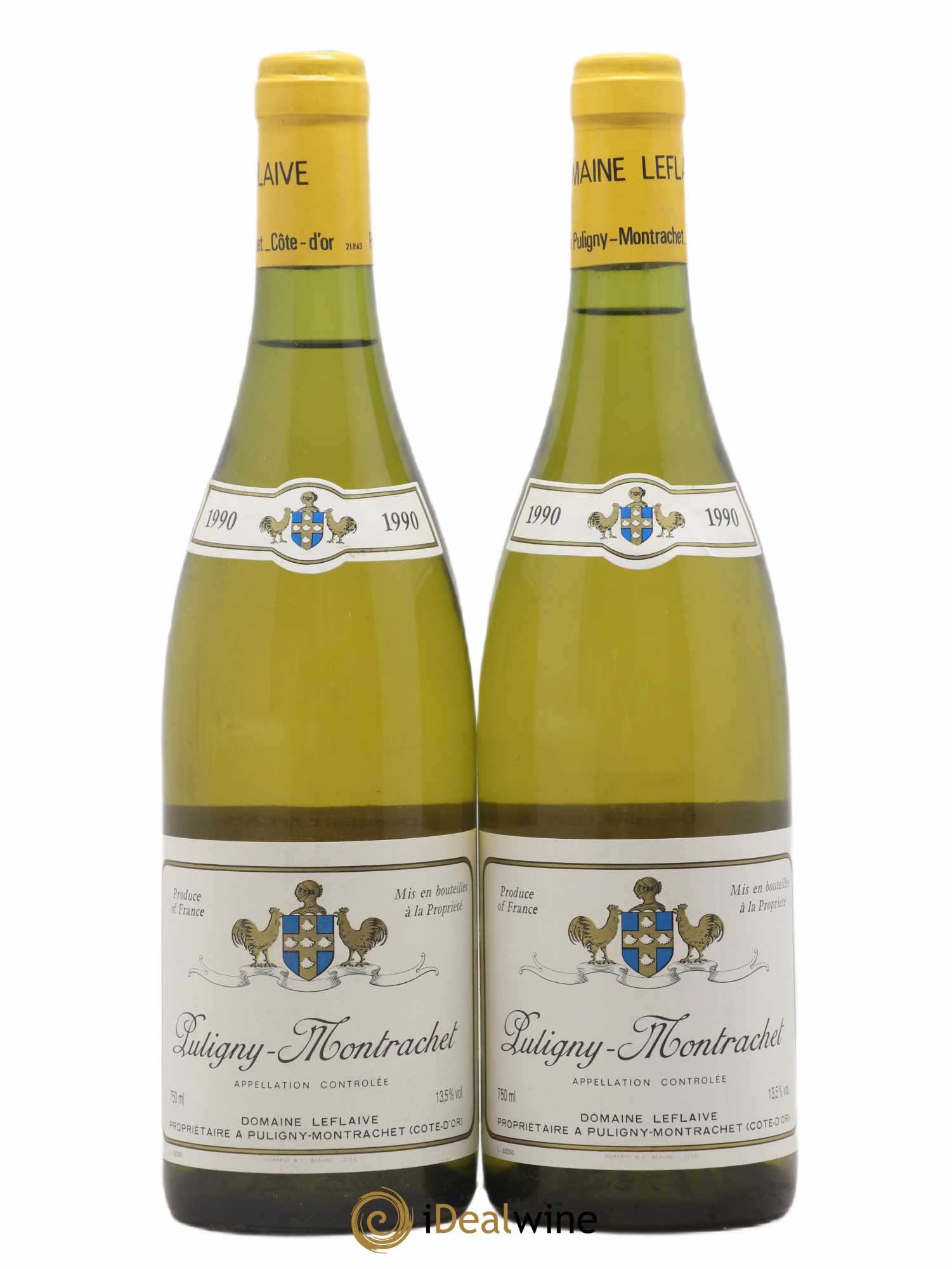 Puligny-Montrachet Leflaive (Domaine) 1990 - Lot de 2 bouteilles - 0